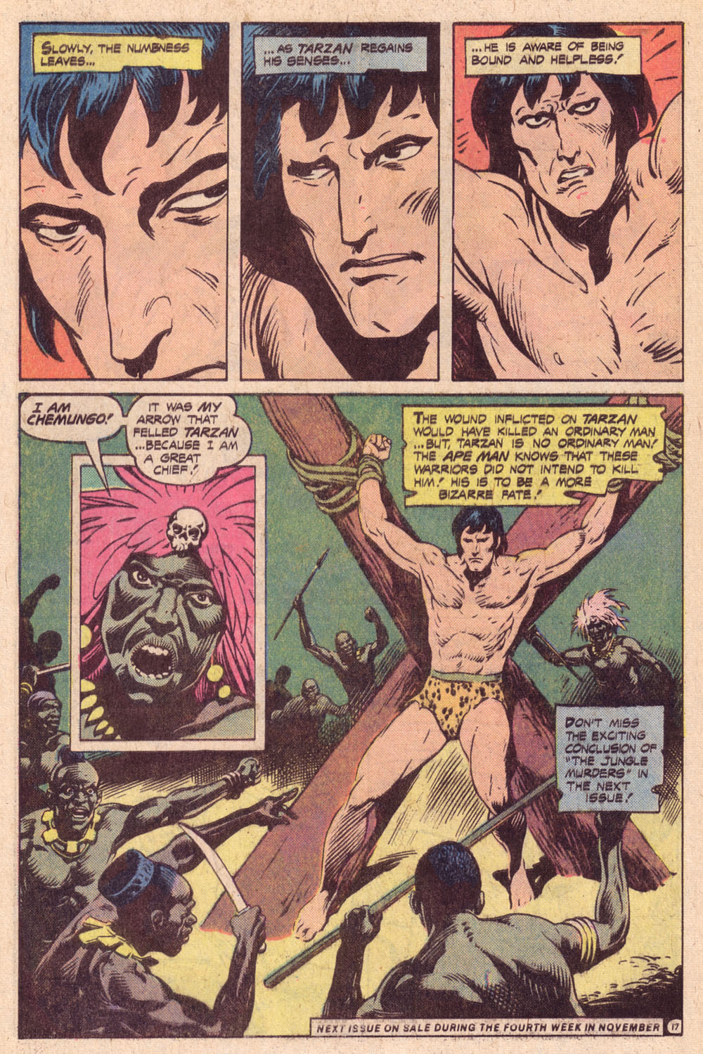 Read online Tarzan (1972) comic -  Issue #245 - 18