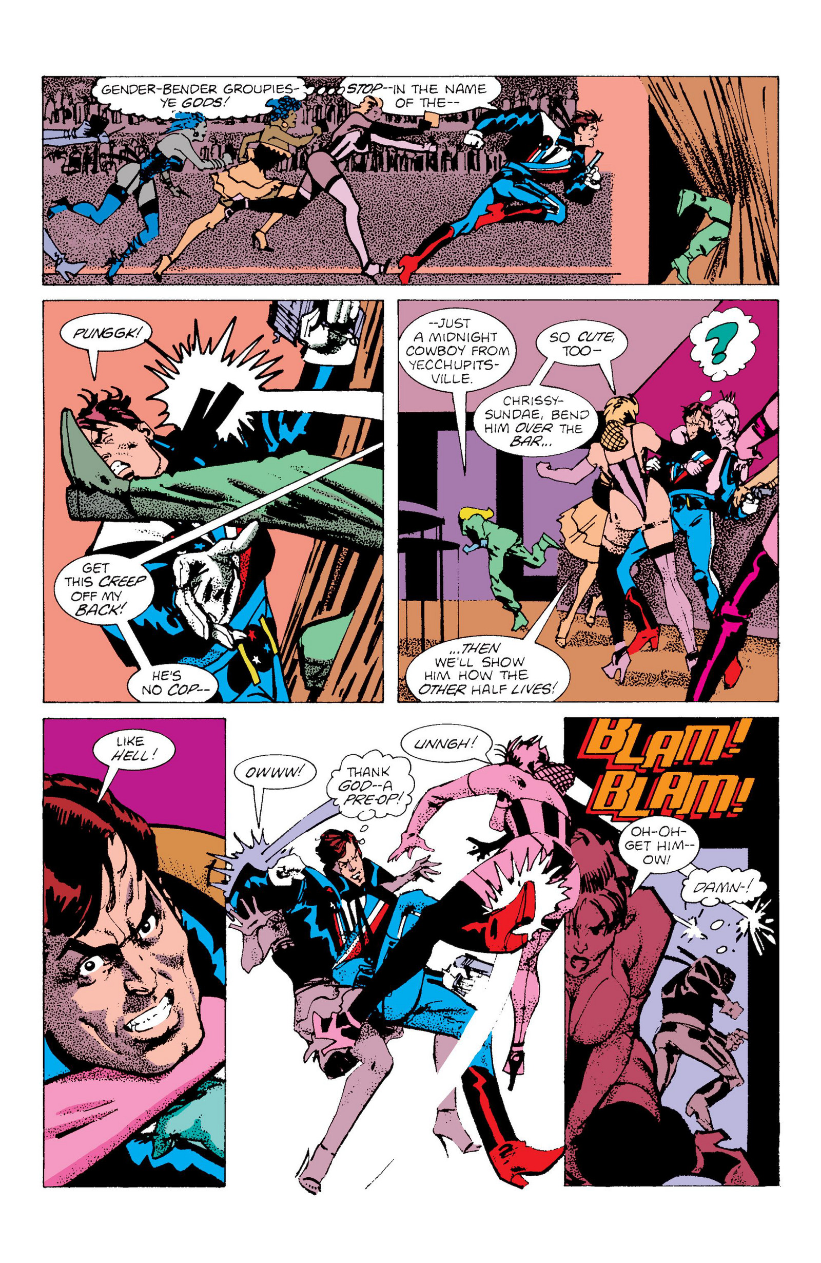 Read online American Flagg! comic -  Issue # _Definitive Collection (Part 2) - 96