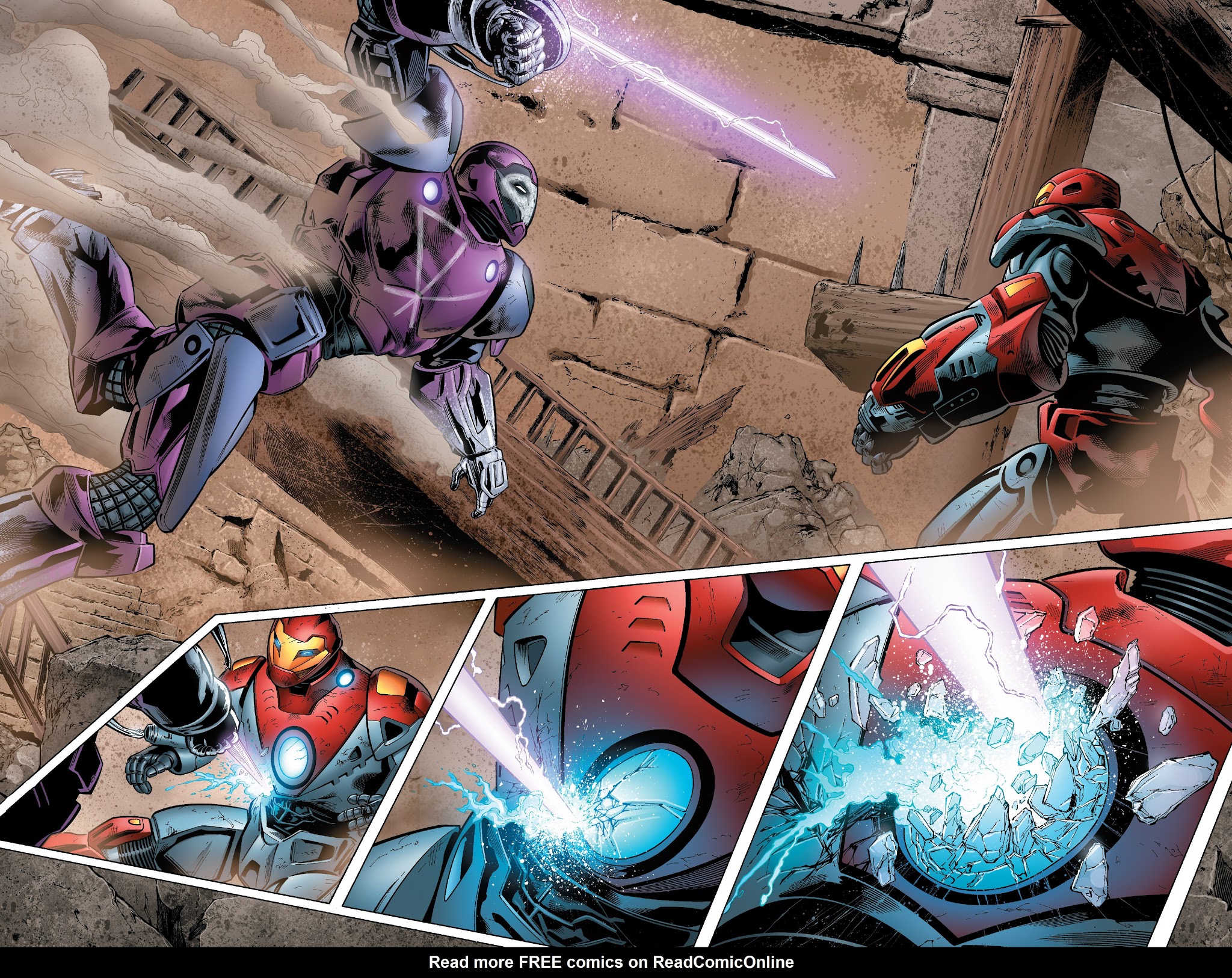 Read online Ultimate Armor Wars comic -  Issue #3 - 4