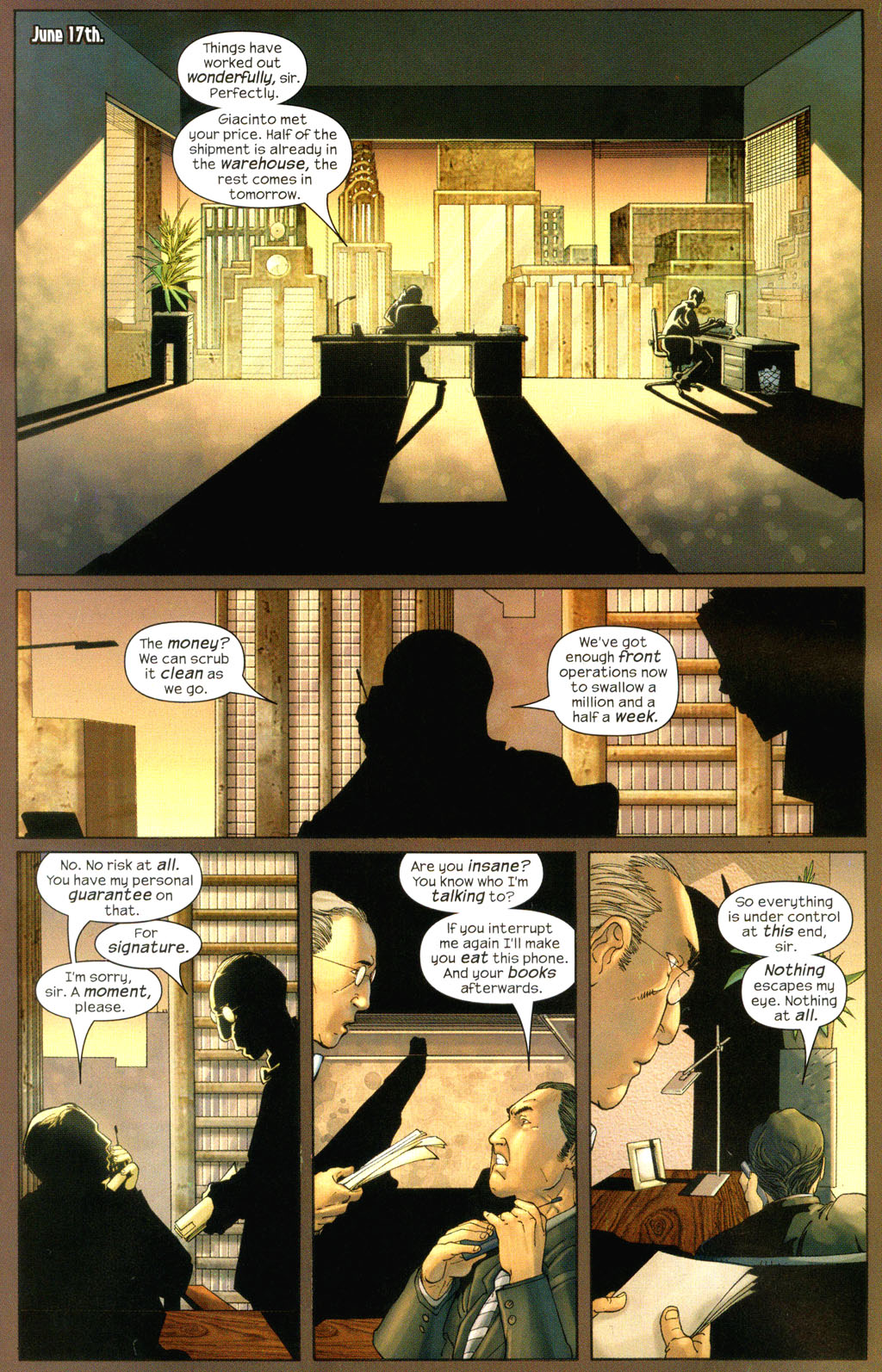 Read online Ultimate Elektra comic -  Issue #1 - 12
