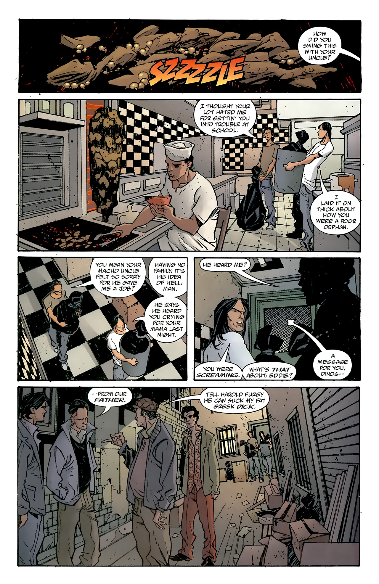 Read online Greek Street comic -  Issue #1 - 23