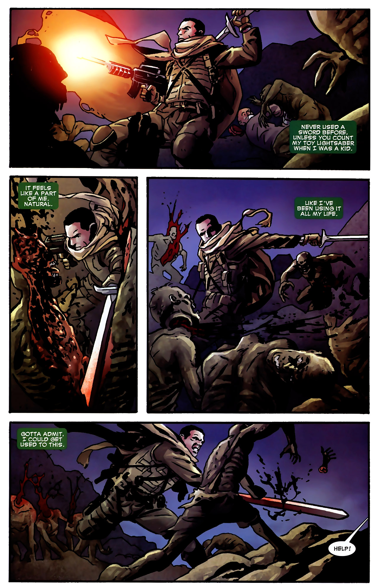 Read online Dead of Night Featuring Devil-Slayer comic -  Issue #3 - 6
