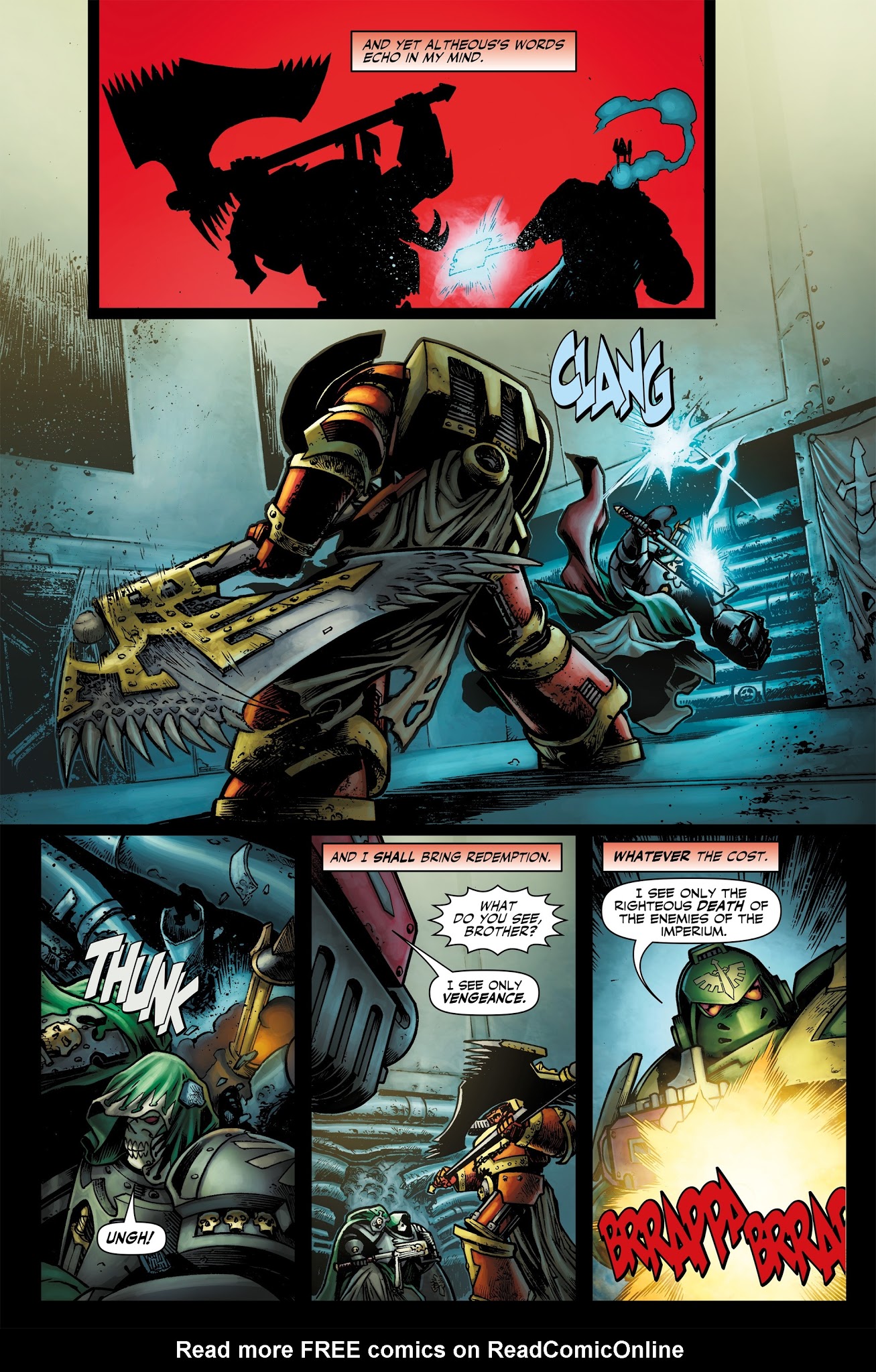 Read online Warhammer 40,000: Will of Iron comic -  Issue #8 - 10