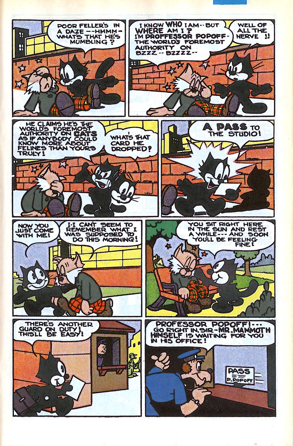Read online Nine Lives of Felix the Cat comic -  Issue #1 - 21