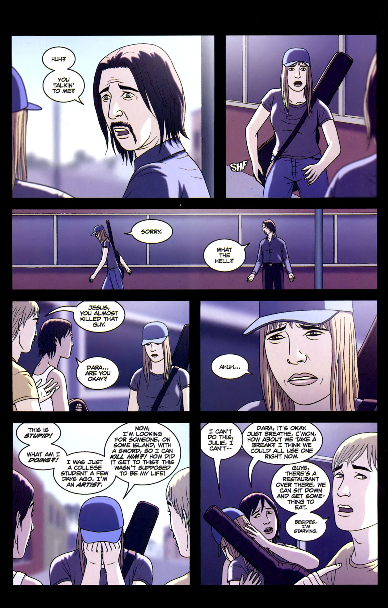 Read online The Sword comic -  Issue #8 - 22