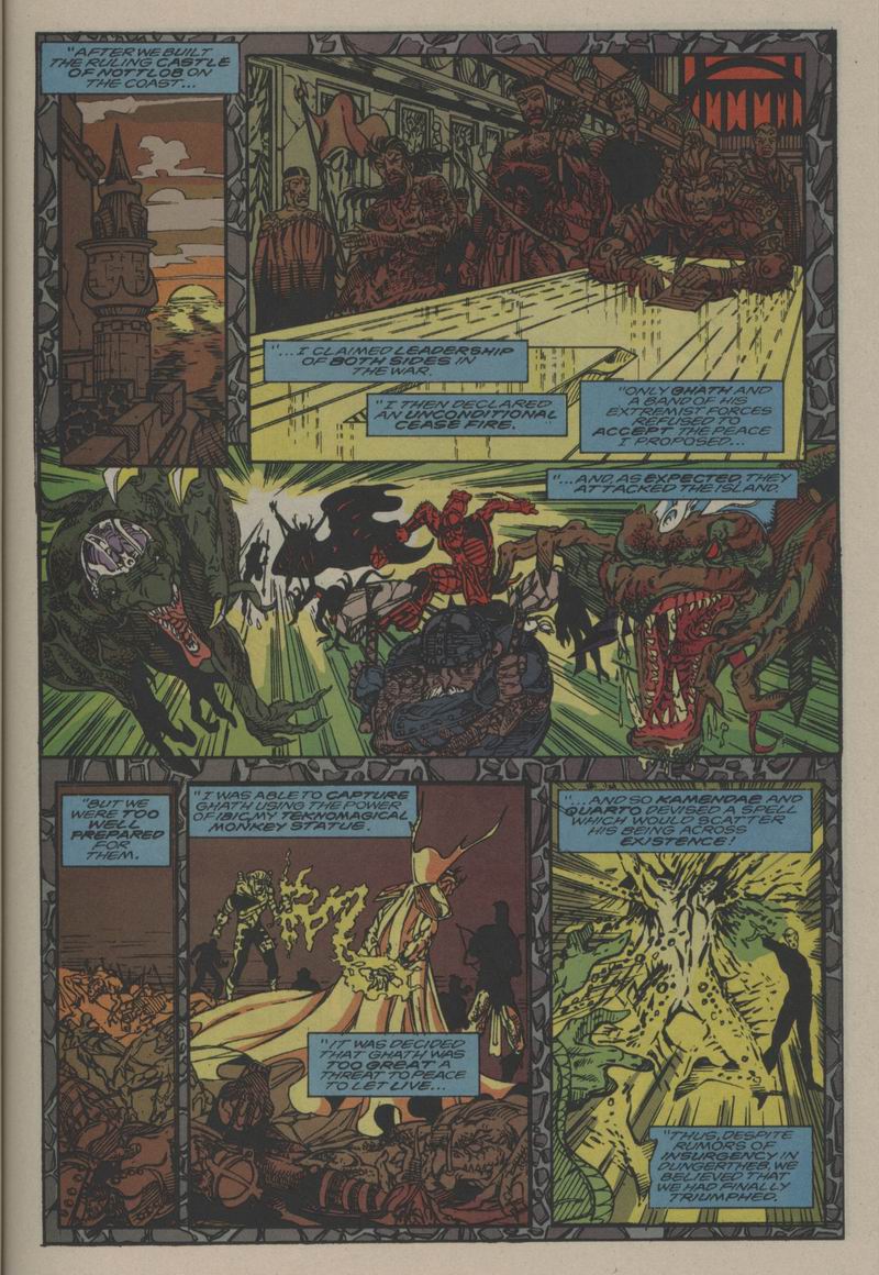 Read online Excalibur (1988) comic -  Issue # _Annual 1 - 22