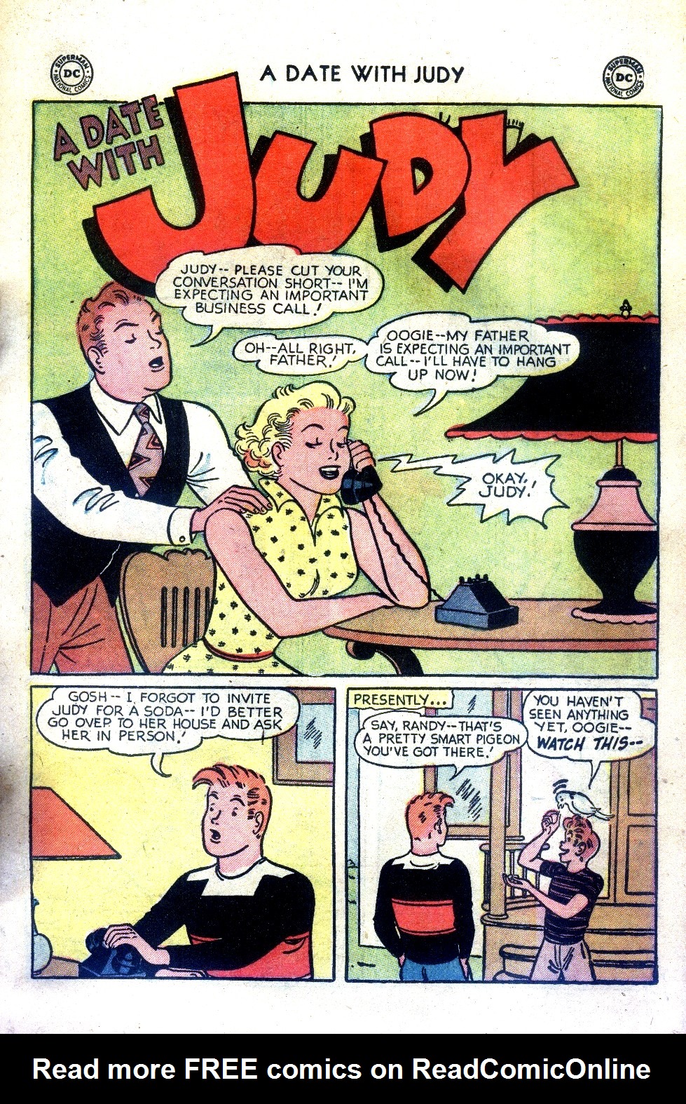 Read online A Date with Judy comic -  Issue #36 - 25