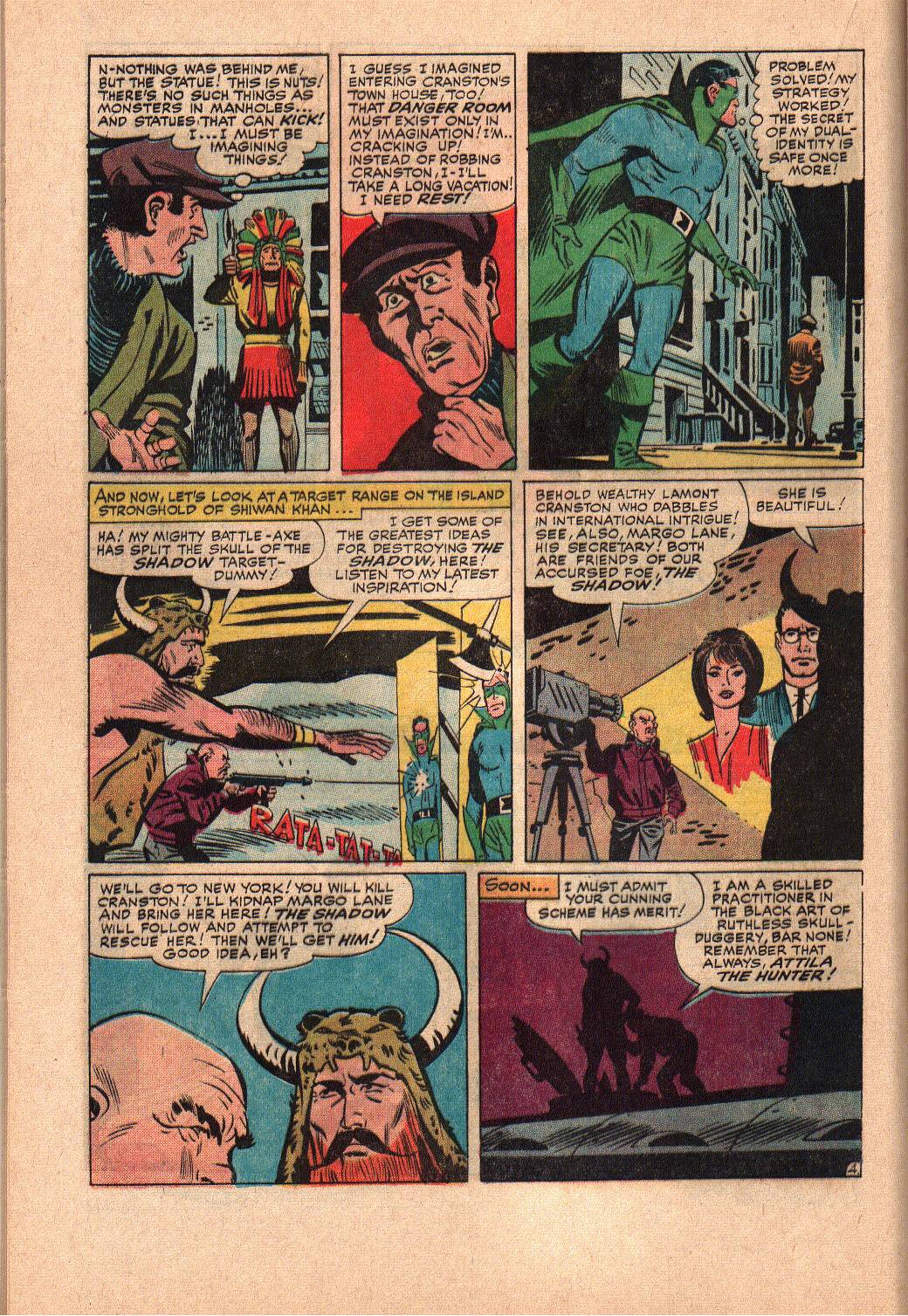 Read online The Shadow (1964) comic -  Issue #6 - 14