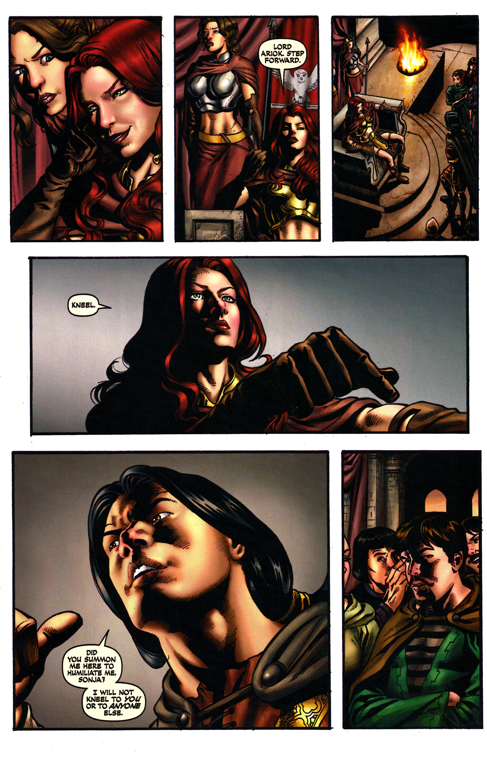 Read online Queen Sonja comic -  Issue #9 - 16