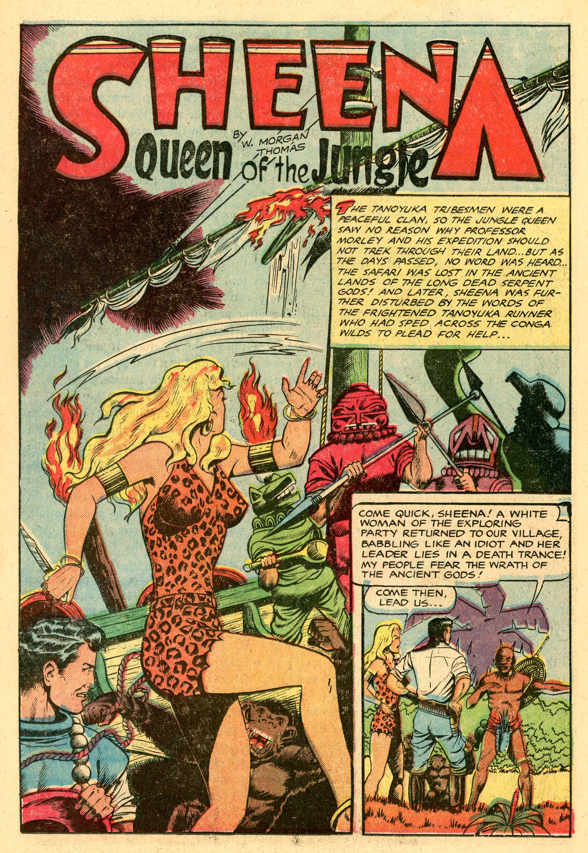 Read online Sheena, Queen of the Jungle (1942) comic -  Issue #15 - 22