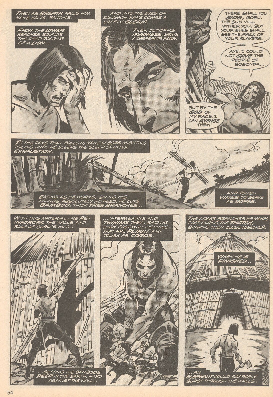 Read online The Savage Sword Of Conan comic -  Issue #54 - 54