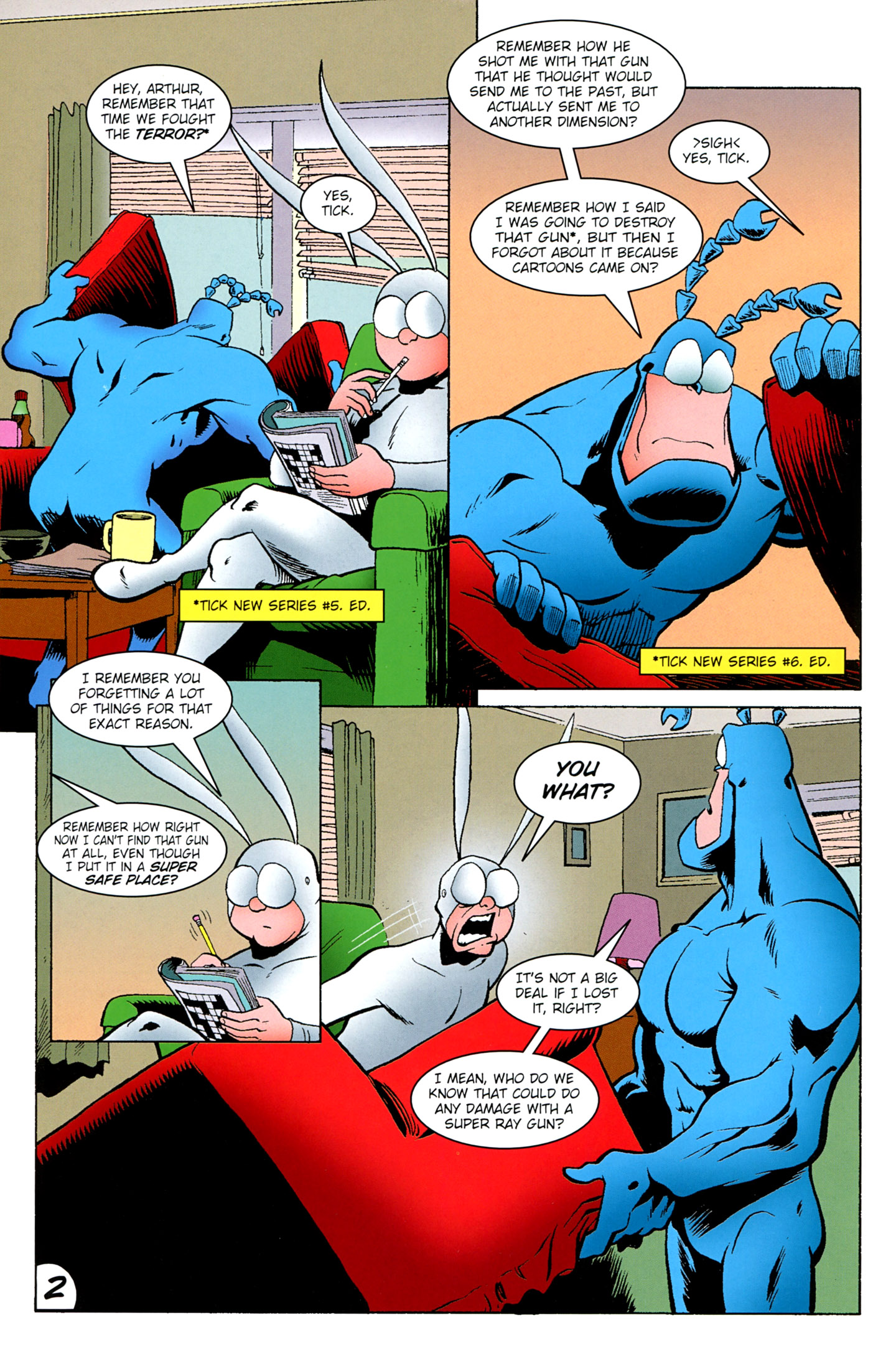 Read online The Tick comic -  Issue #100 - 4