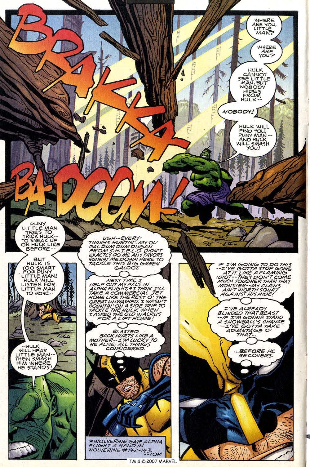 Read online Hulk (1999) comic -  Issue #8 - 16