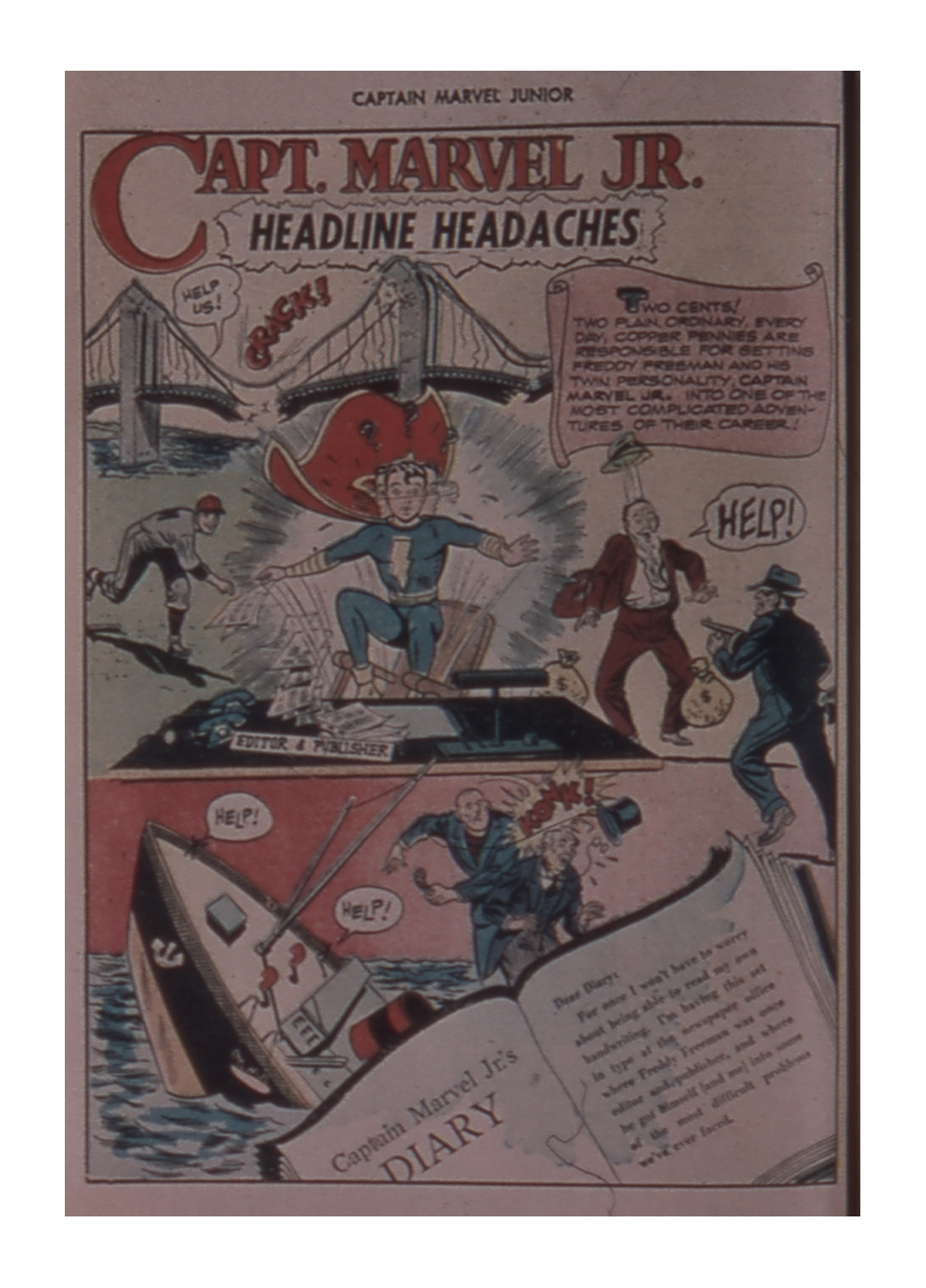 Read online Captain Marvel, Jr. comic -  Issue #59 - 4