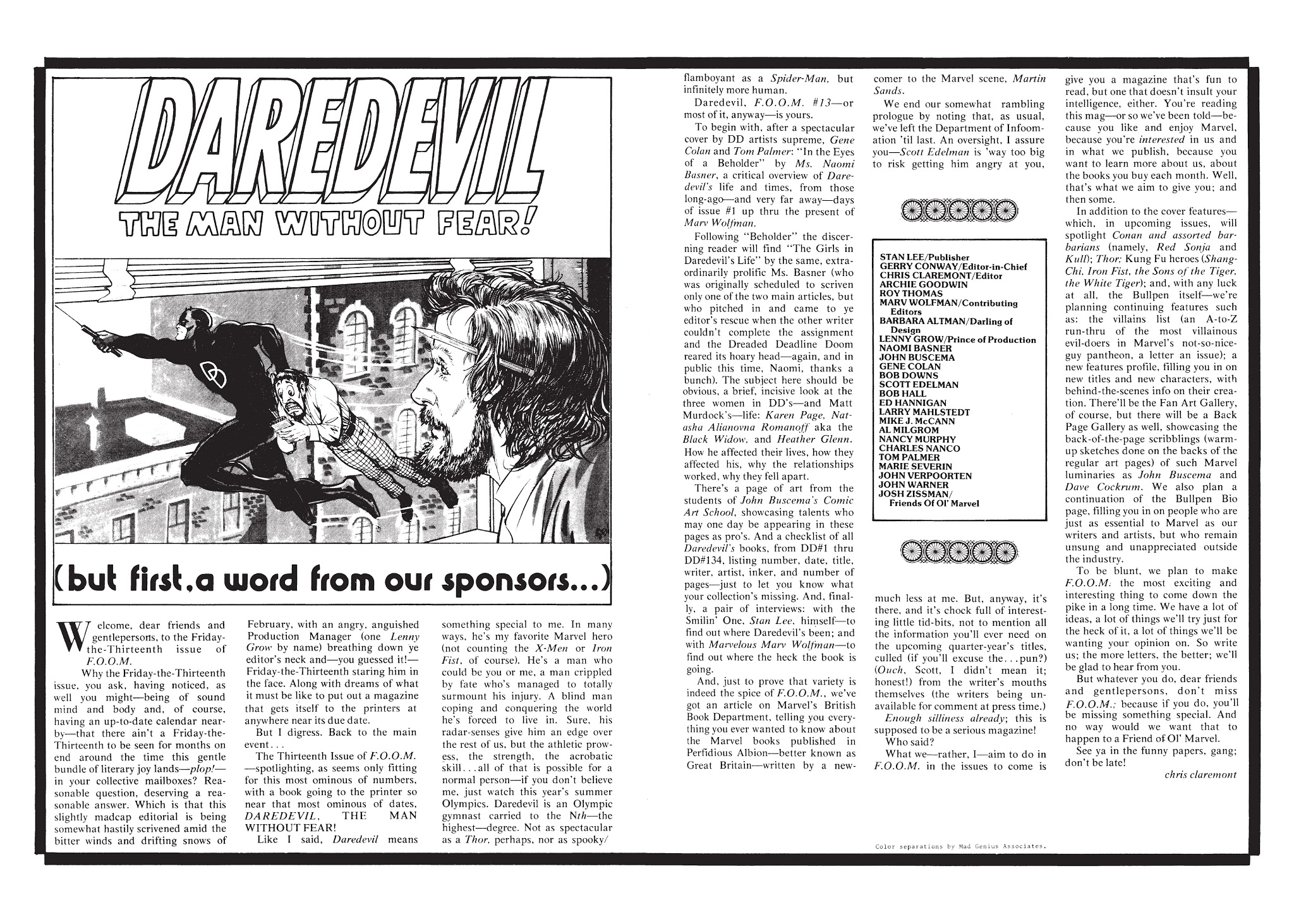 Read online Marvel Masterworks: Daredevil comic -  Issue # TPB 12 - 58