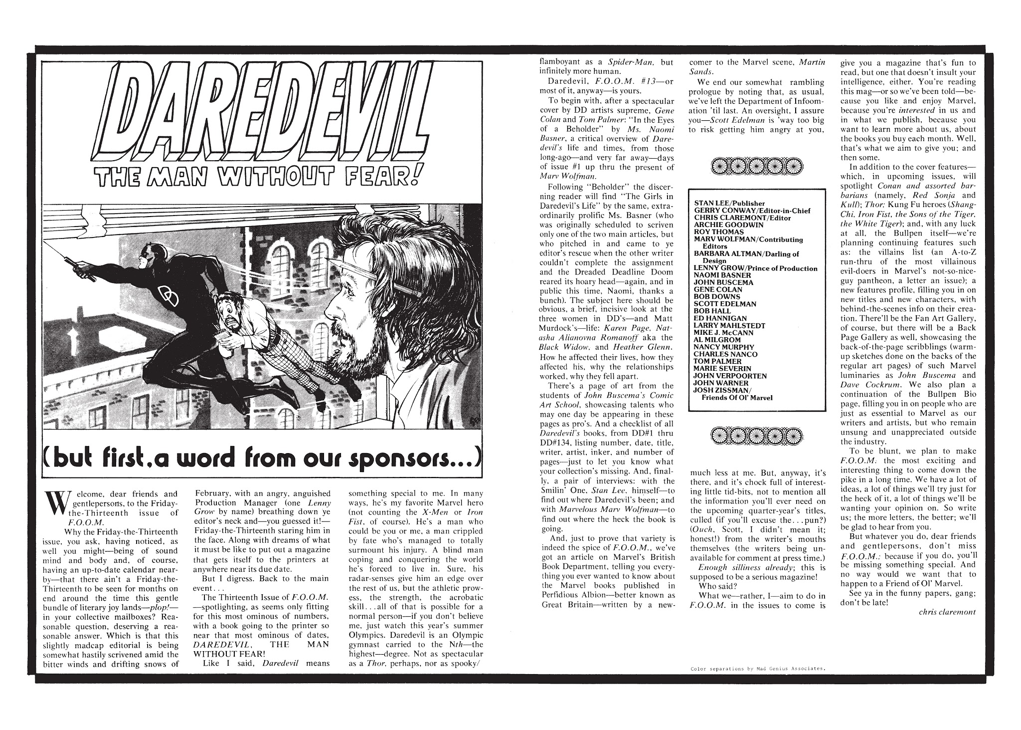 Read online Marvel Masterworks: Daredevil comic -  Issue # TPB 12 - 58