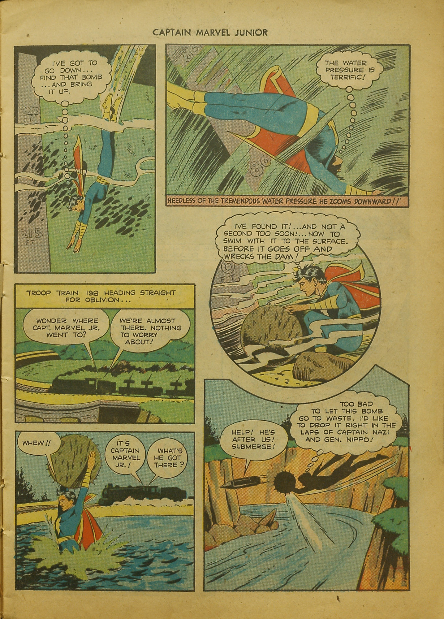 Read online Captain Marvel, Jr. comic -  Issue #19 - 11