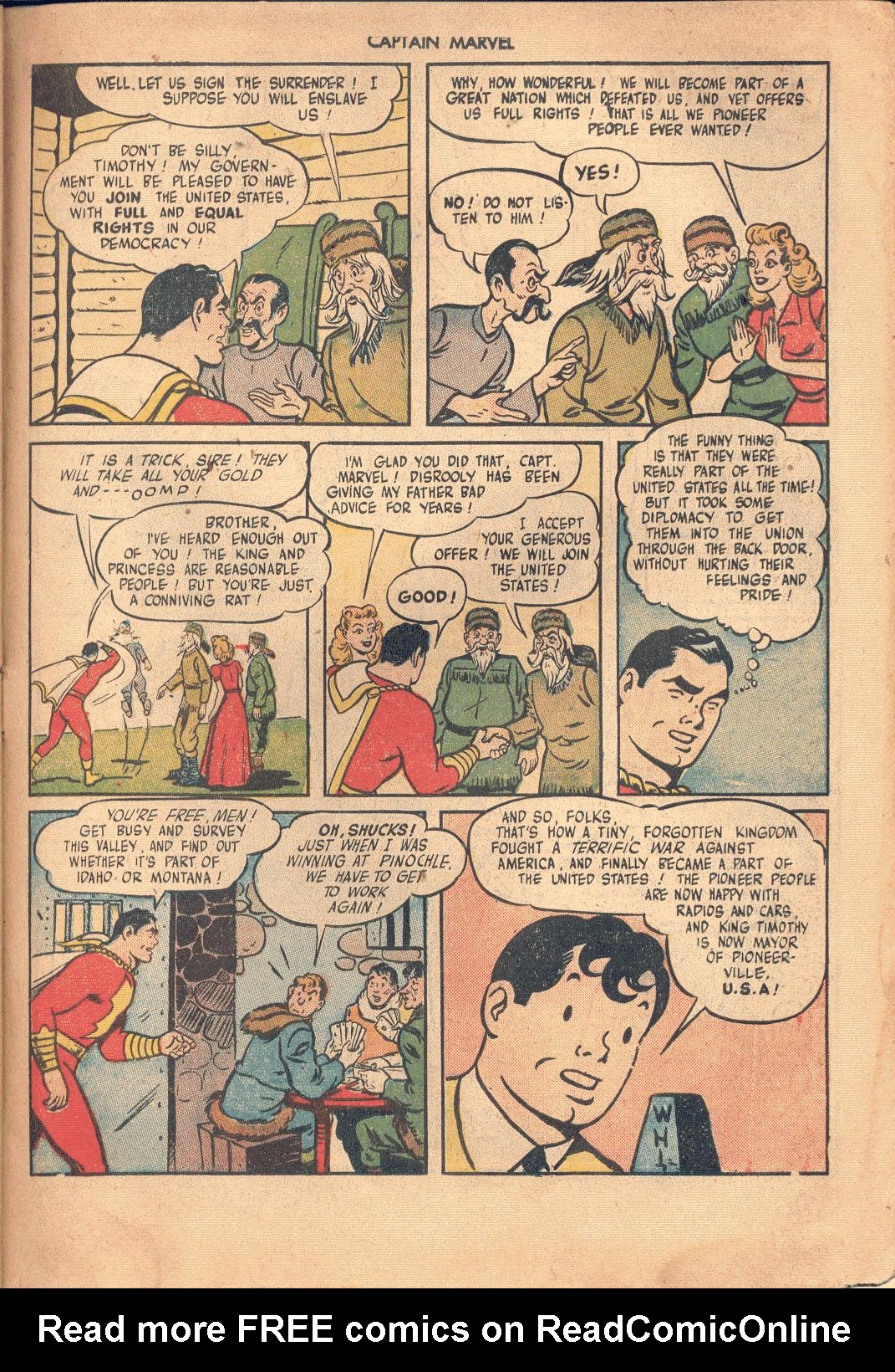 Read online Captain Marvel Adventures comic -  Issue #57 - 35