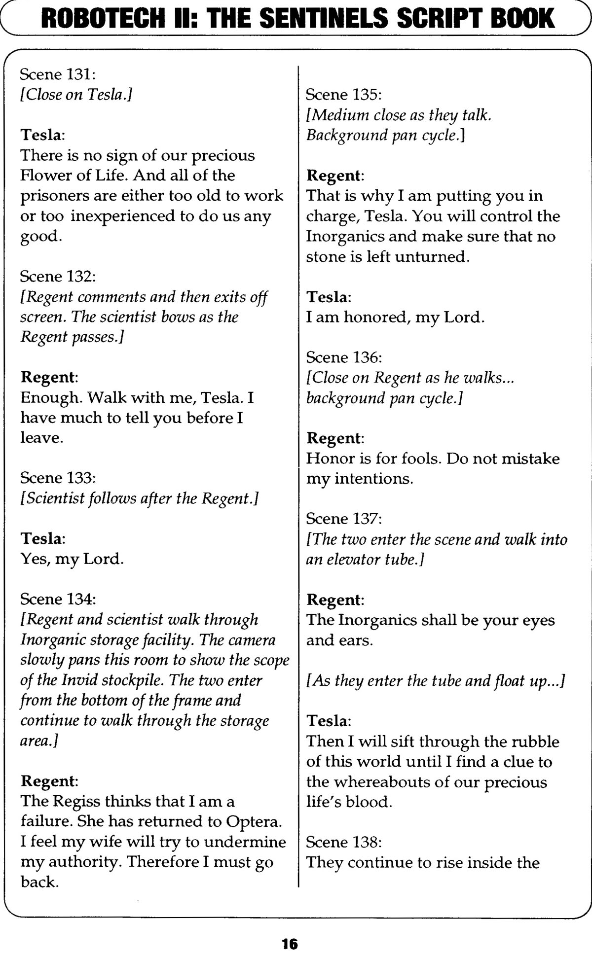 Read online Robotech II: The Sentinels comic -  Issue # _Script Book 1 - 46