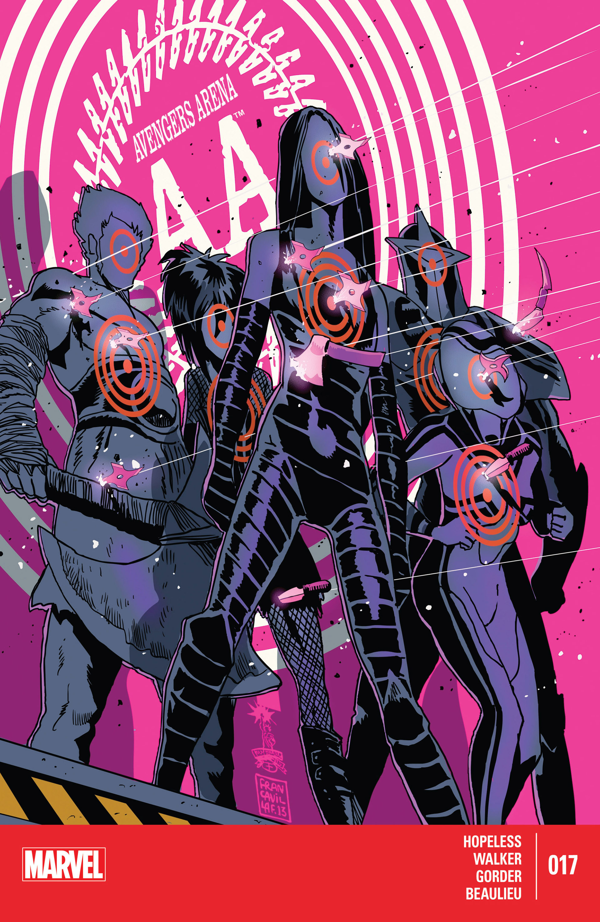 Read online Avengers Arena comic -  Issue #17 - 1