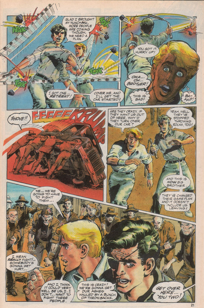 Read online The Revengers featuring Megalith comic -  Issue #4 - 23