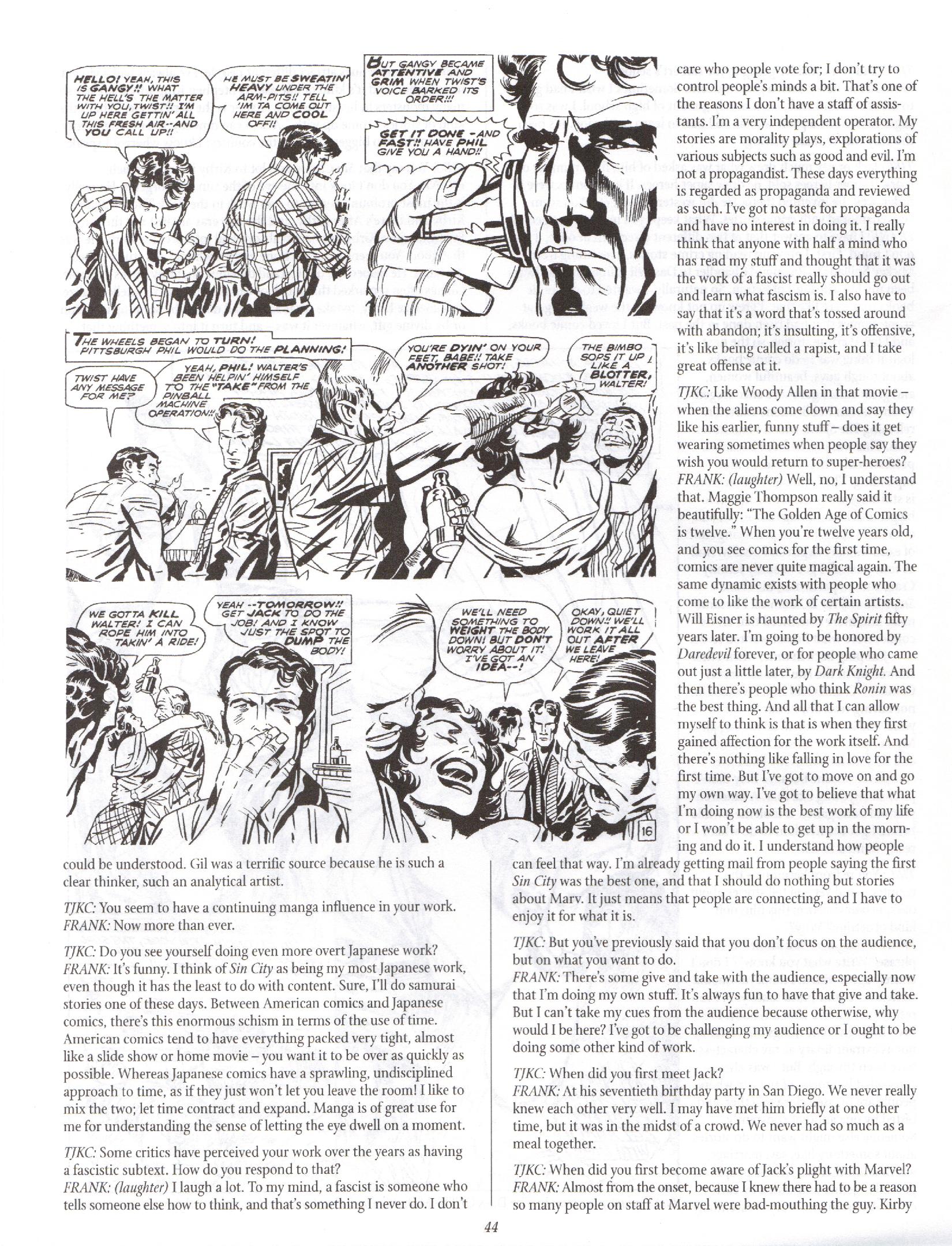 Read online The Jack Kirby Collector comic -  Issue #16 - 44