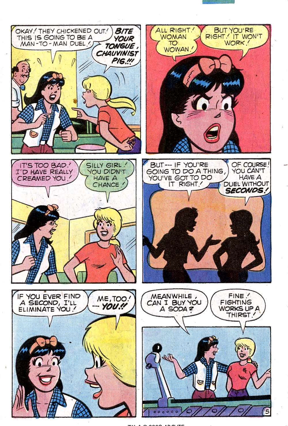 Read online Archie's Girls Betty and Veronica comic -  Issue #285 - 7