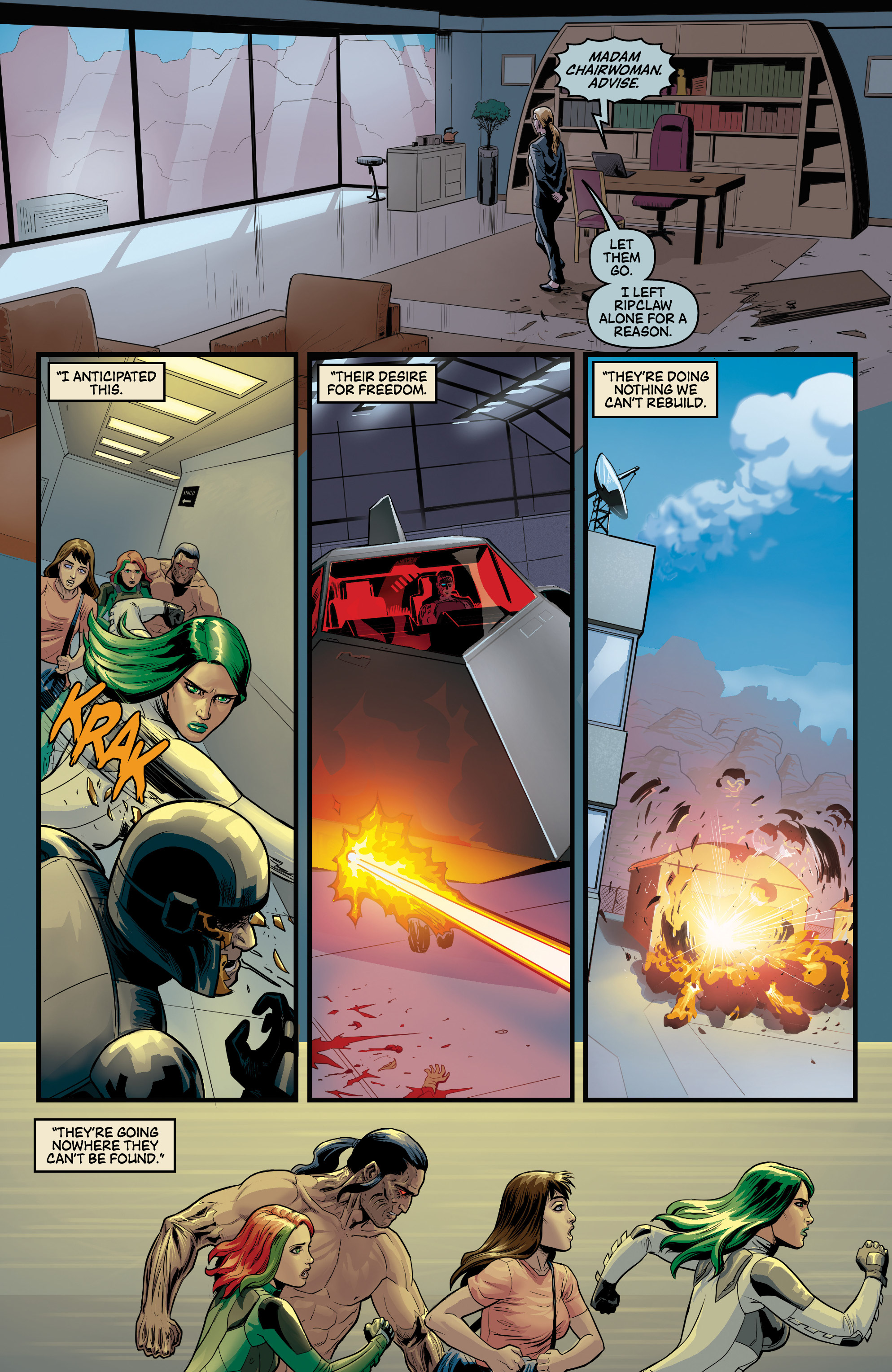 Read online Cyber Force comic -  Issue #11 - 20