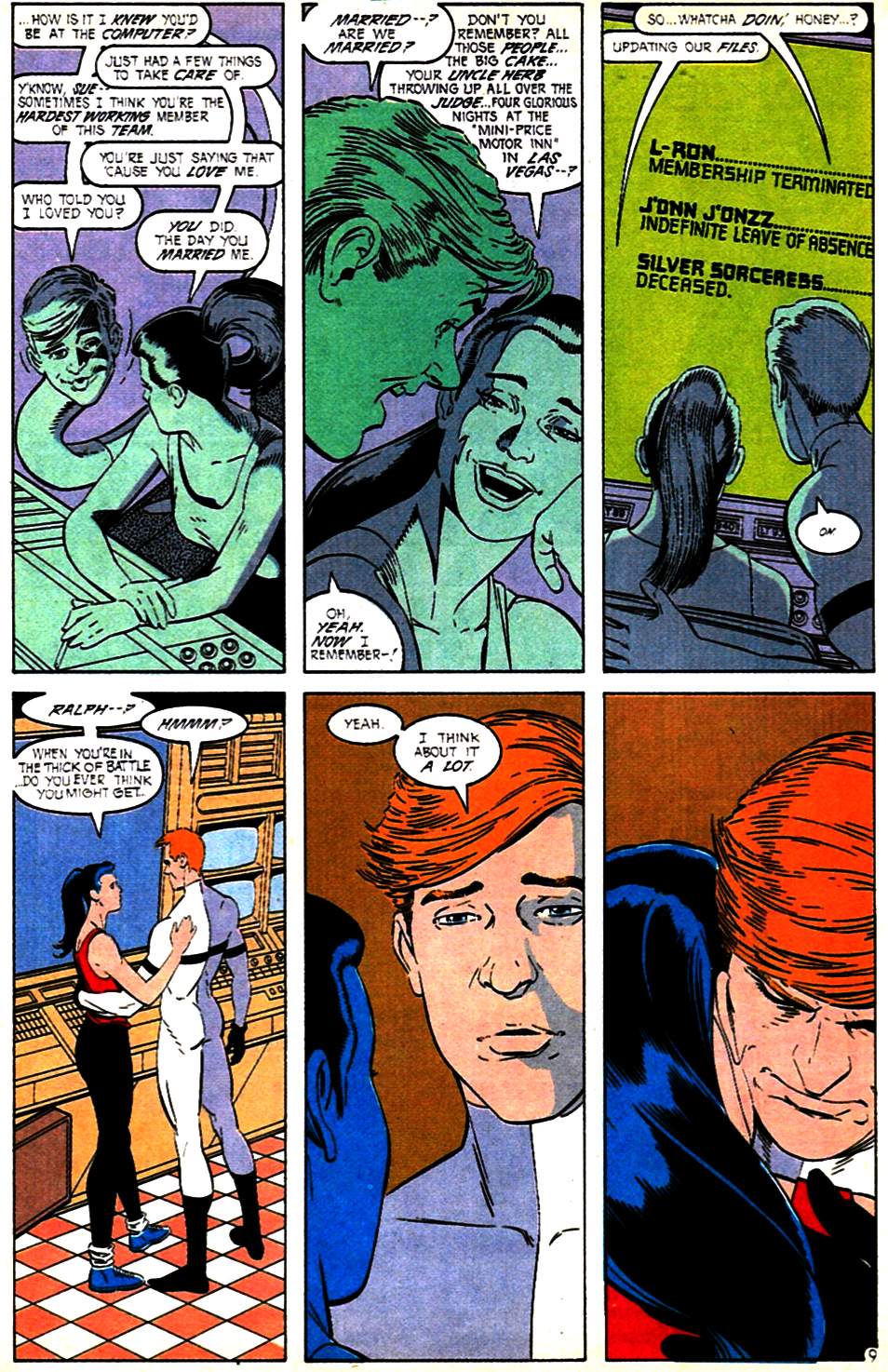 Read online Justice League America comic -  Issue #60 - 10