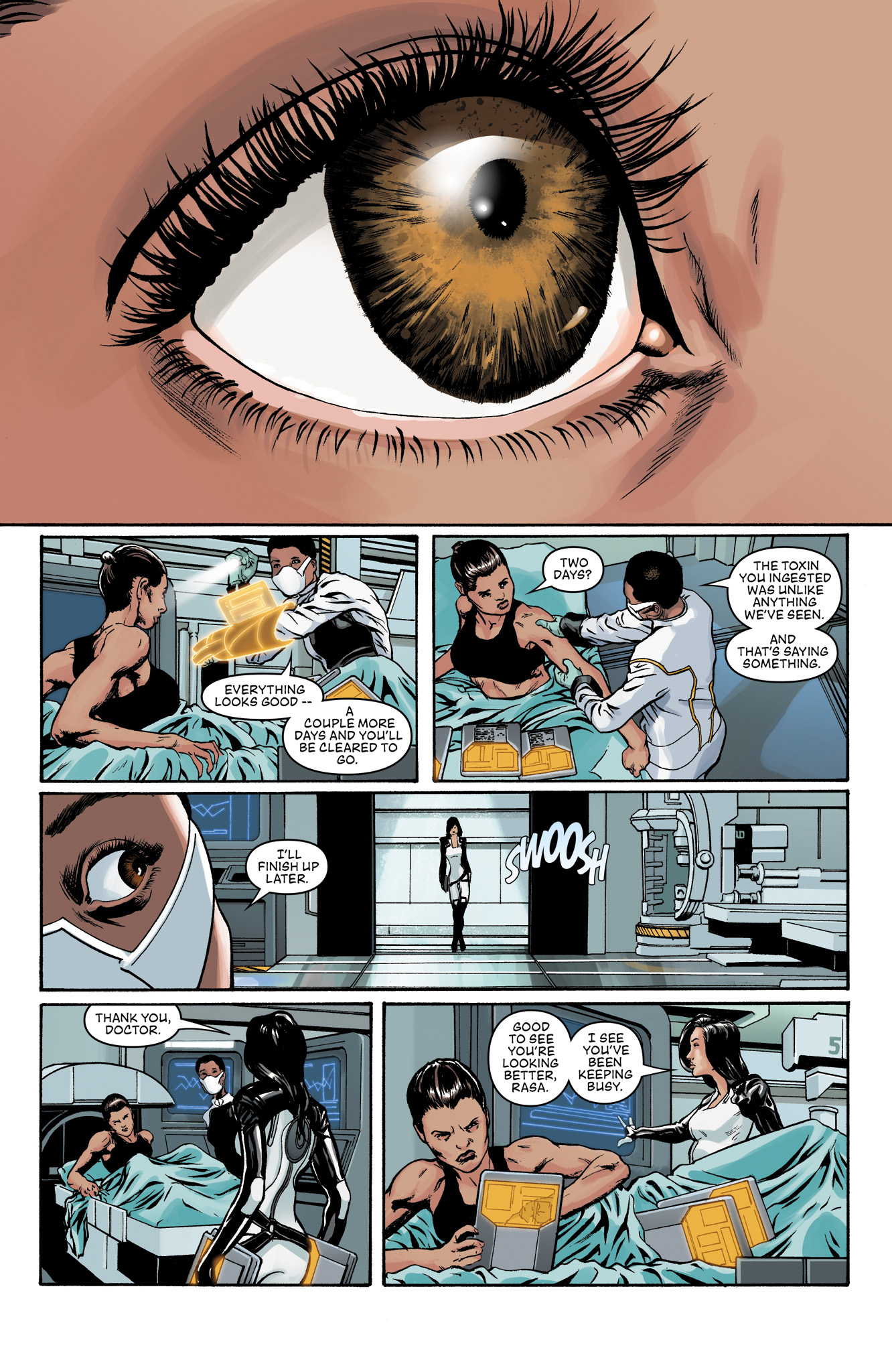Read online Mass Effect: Foundation comic -  Issue #9 - 3