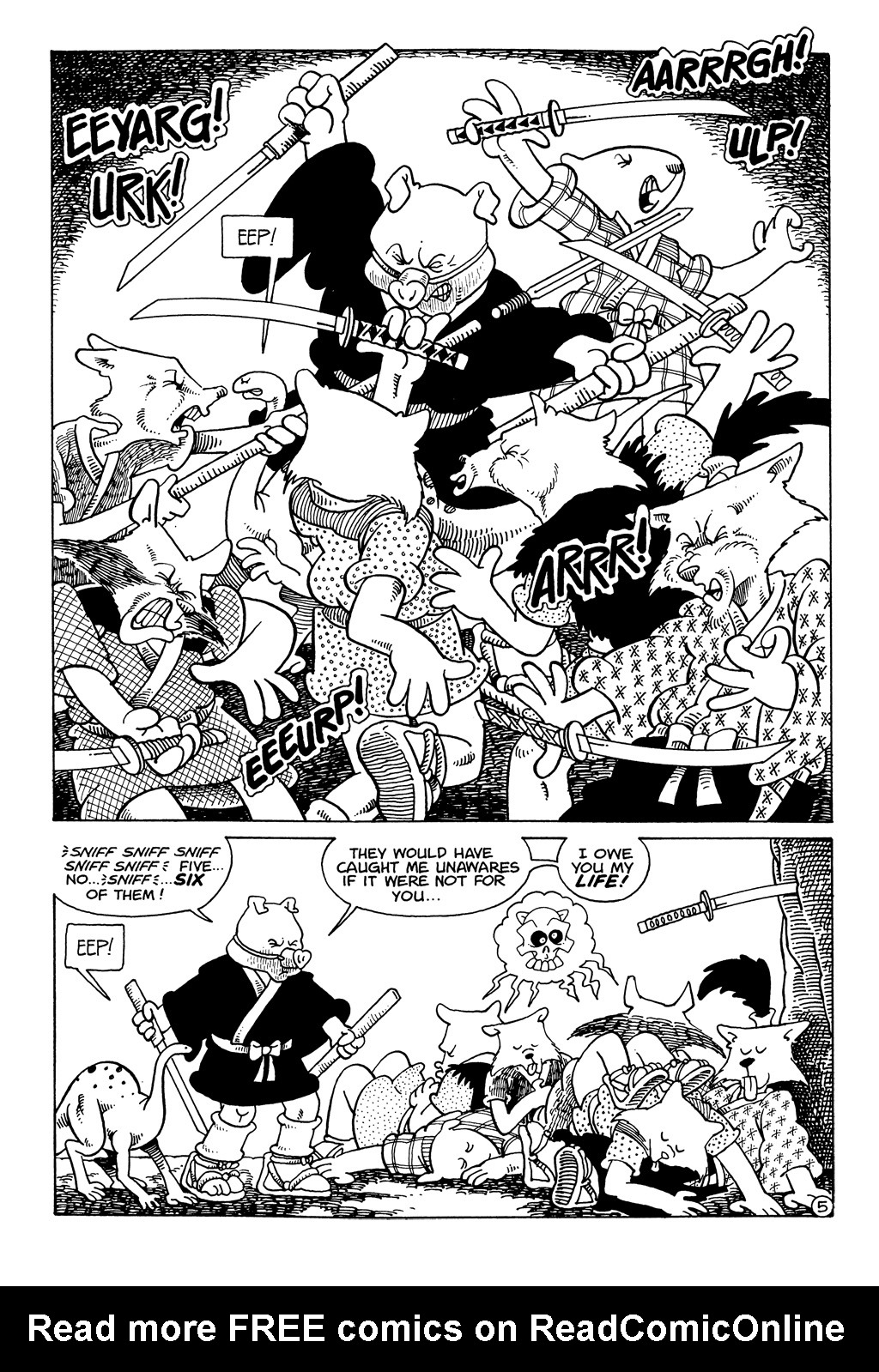 Read online Usagi Yojimbo (1987) comic -  Issue #9 - 6