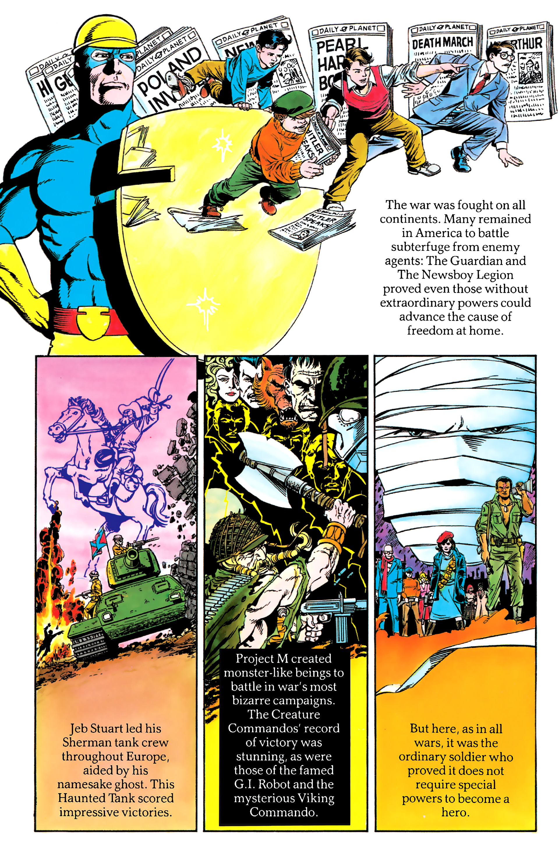 Read online History of the DC Universe comic -  Issue #2 - 7