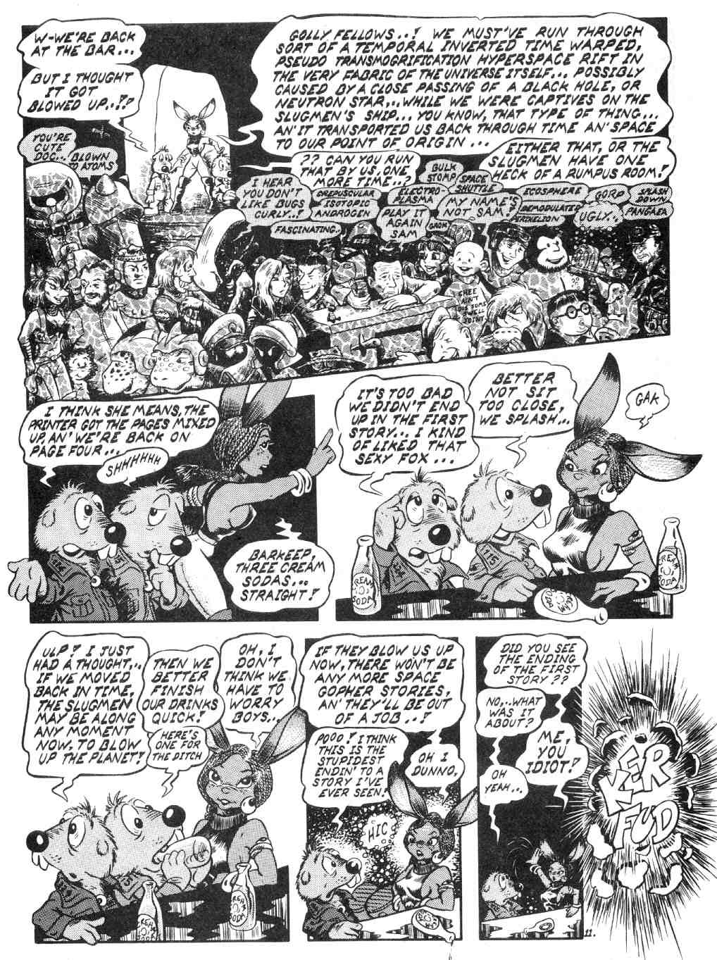Read online Army  Surplus Komikz Featuring: Cutey Bunny comic -  Issue #1 - 27