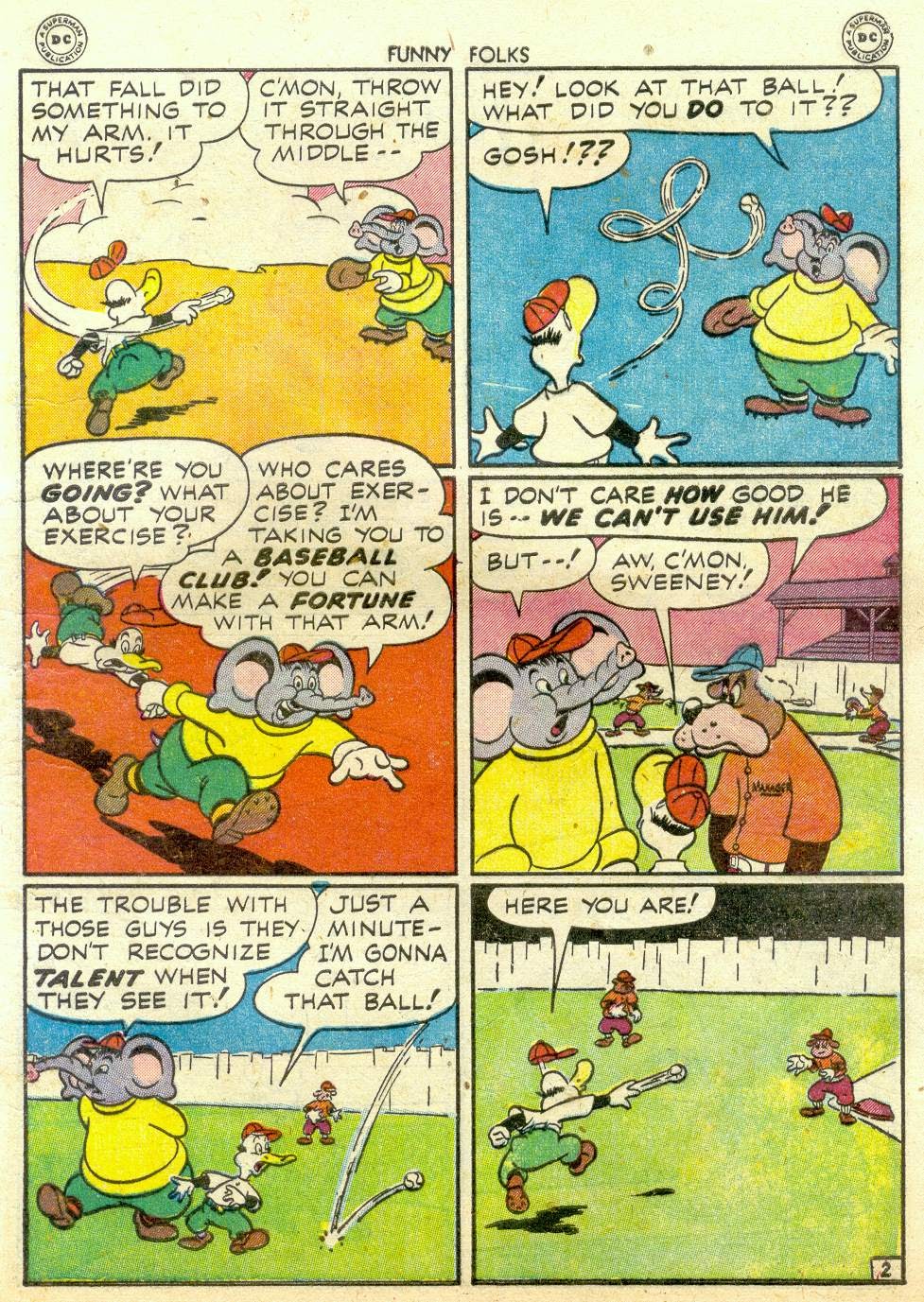 Read online Funny Folks comic -  Issue #6 - 11