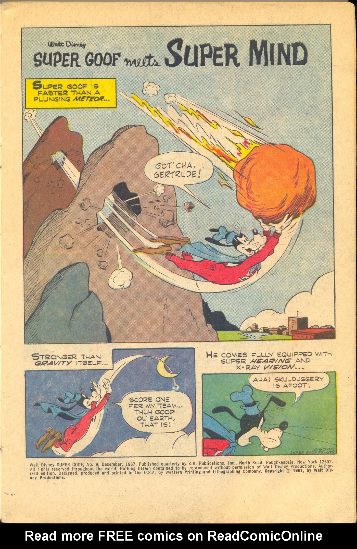Read online Super Goof comic -  Issue #9 - 3