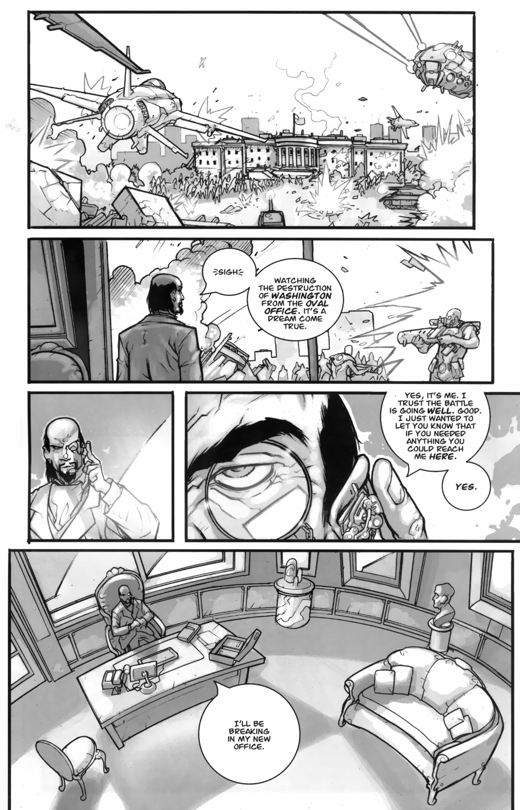 Read online Brit: Red White Black & Blue comic -  Issue # Full - 32