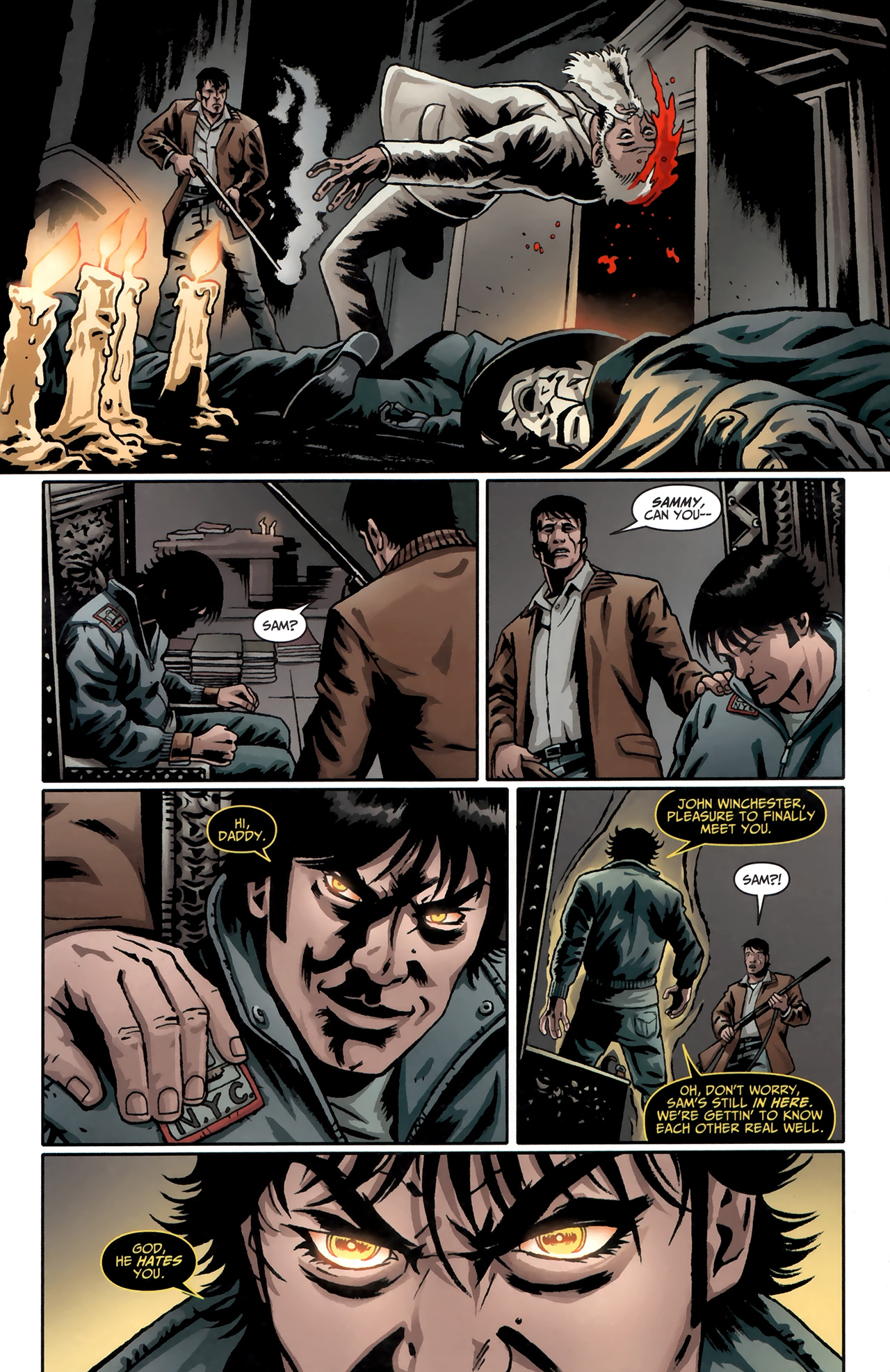 Read online Supernatural: Beginning's End comic -  Issue #6 - 6
