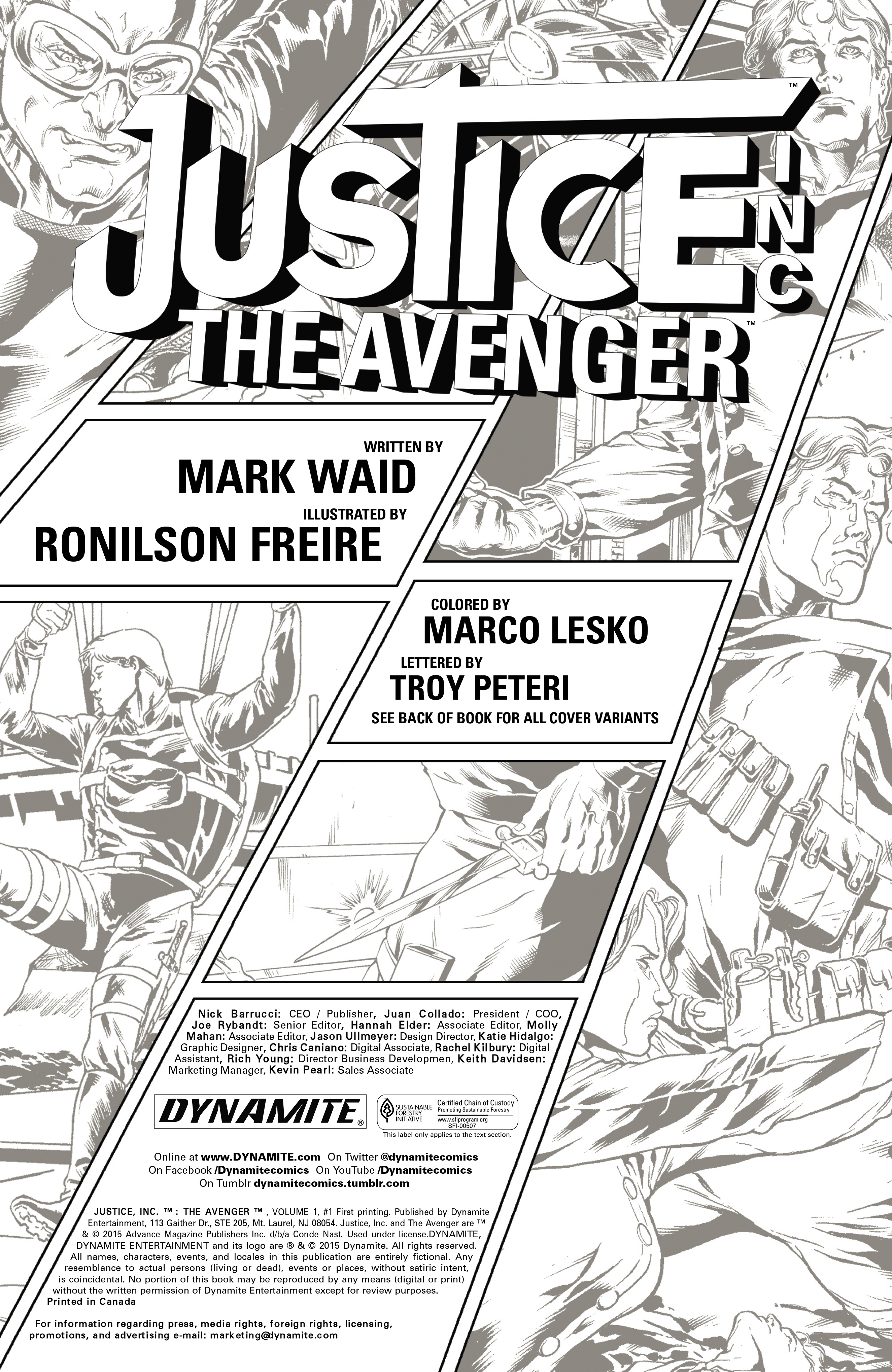 Read online Justice Inc.: The Avenger comic -  Issue #1 - 6