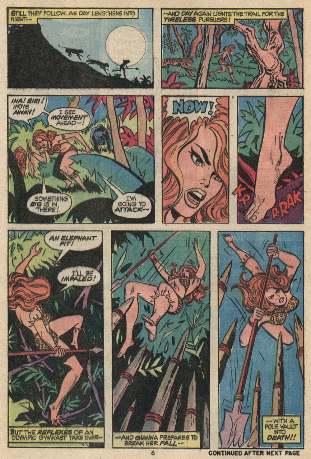 Read online Shanna, the She-Devil (1972) comic -  Issue #3 - 6