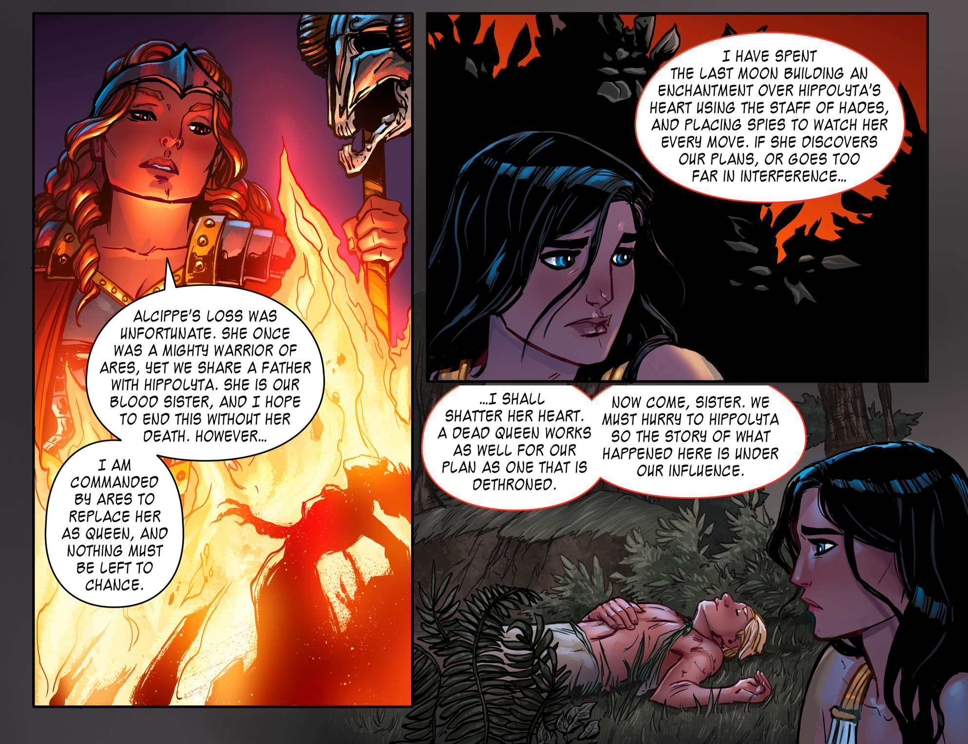 Read online The Legend of Wonder Woman (2015) comic -  Issue #6 - 15