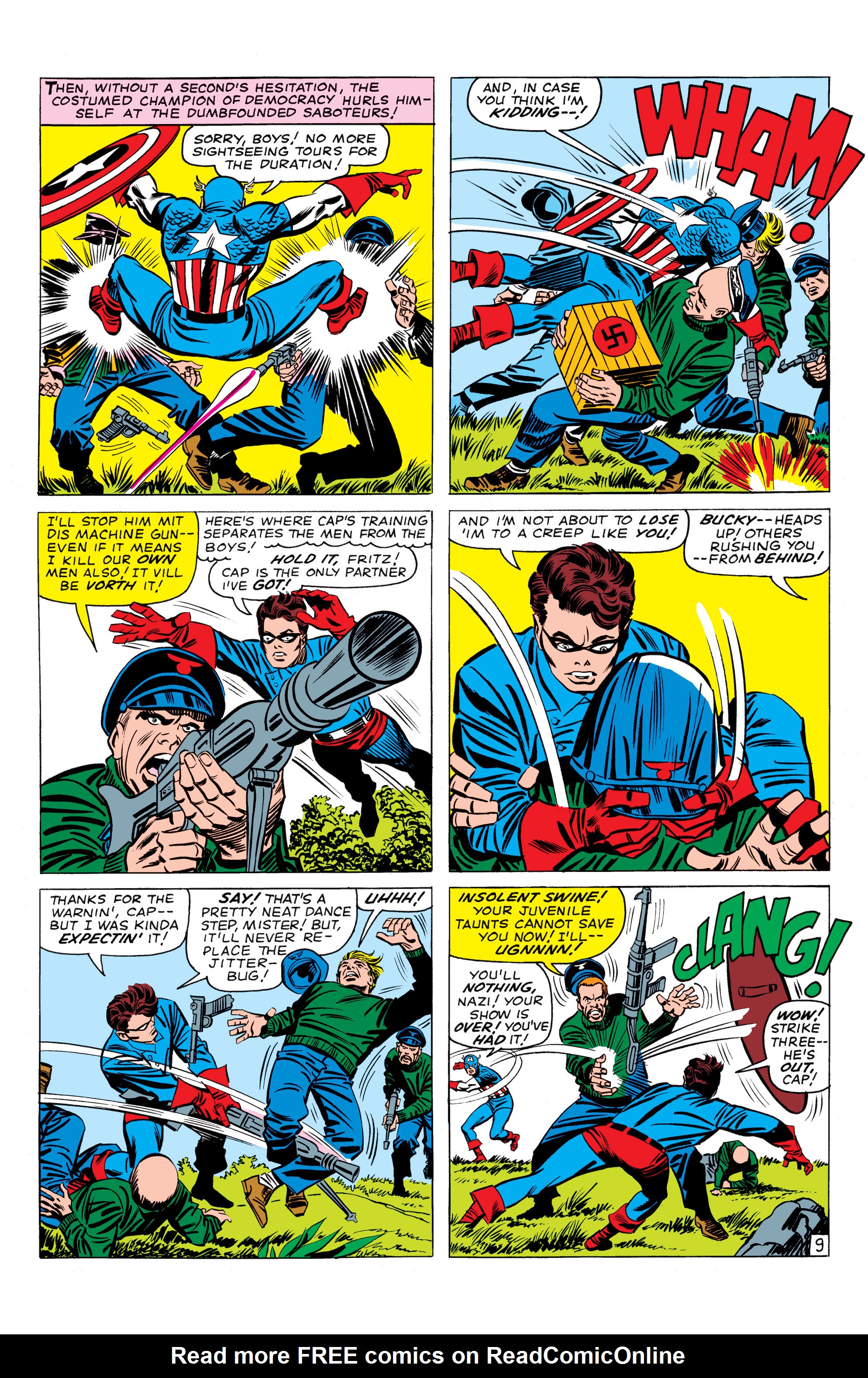 Read online Marvel Masterworks: Captain America comic -  Issue # TPB 1 (Part 1) - 59