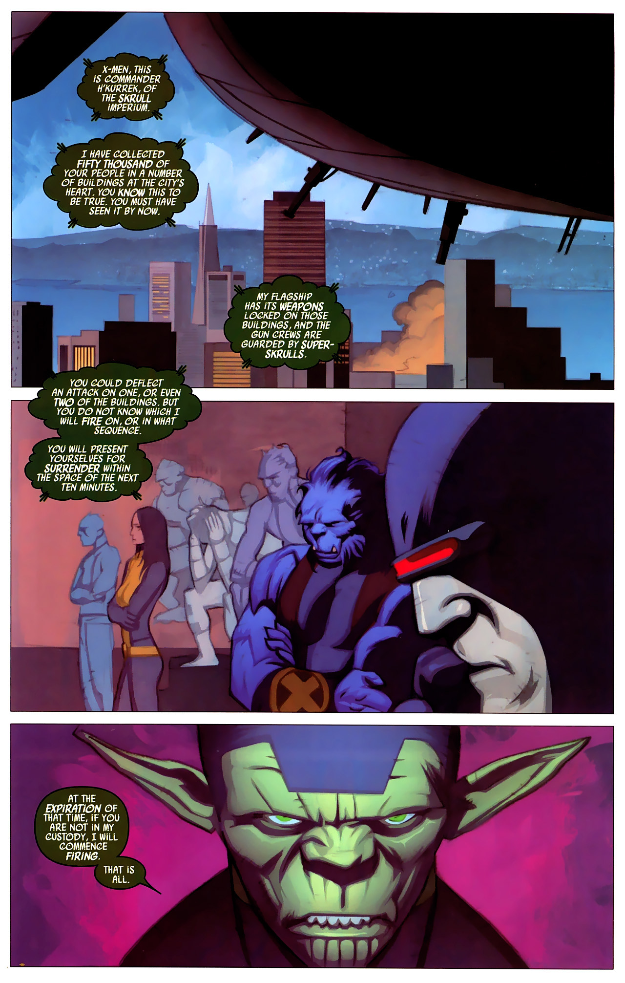 Read online Secret Invasion: X-Men comic -  Issue #4 - 4
