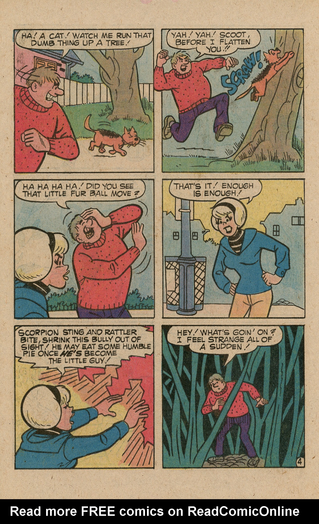 Read online Archie's TV Laugh-Out comic -  Issue #67 - 16