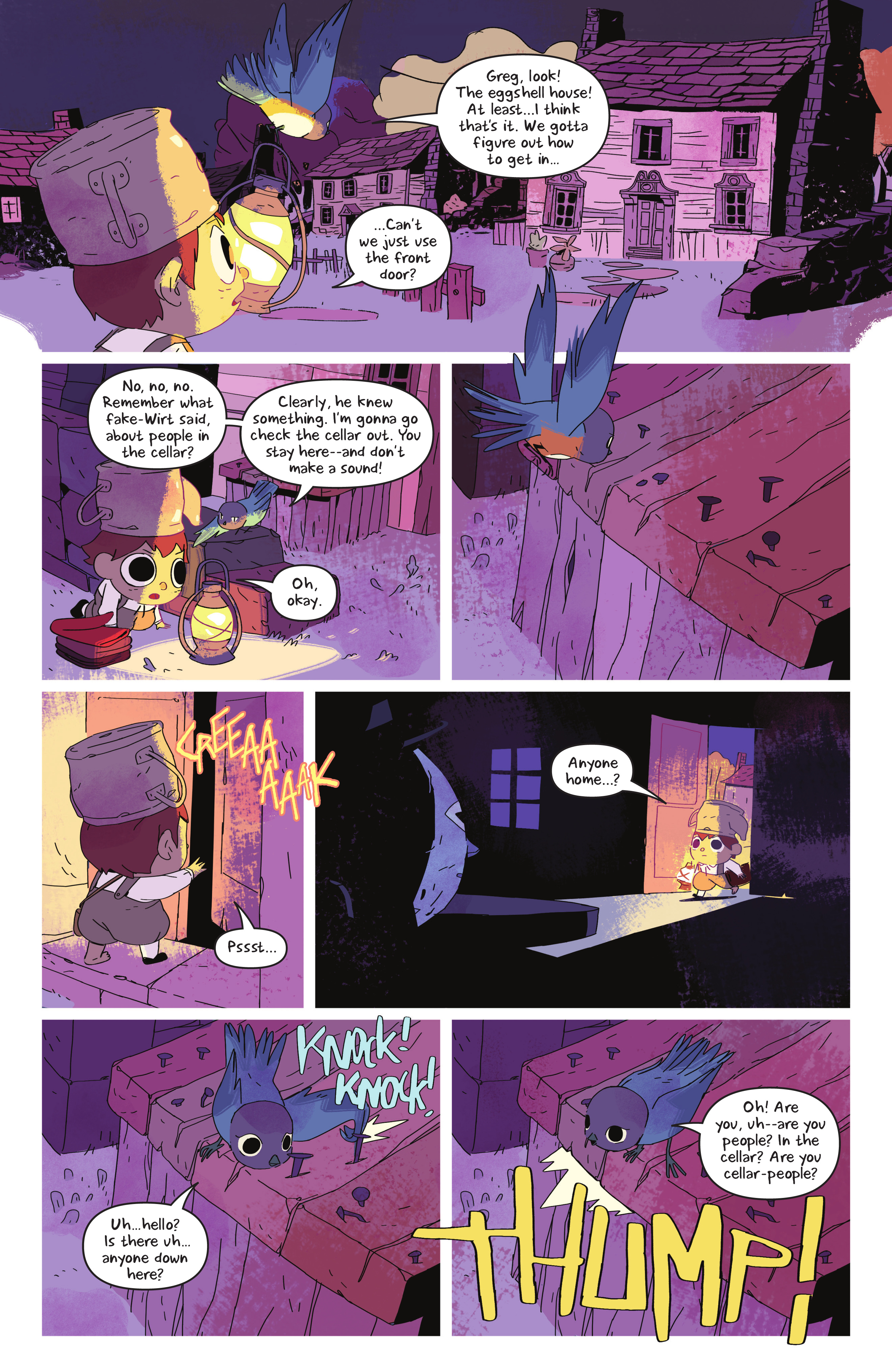 Read online Over the Garden Wall: Hollow Town comic -  Issue # TPB - 97