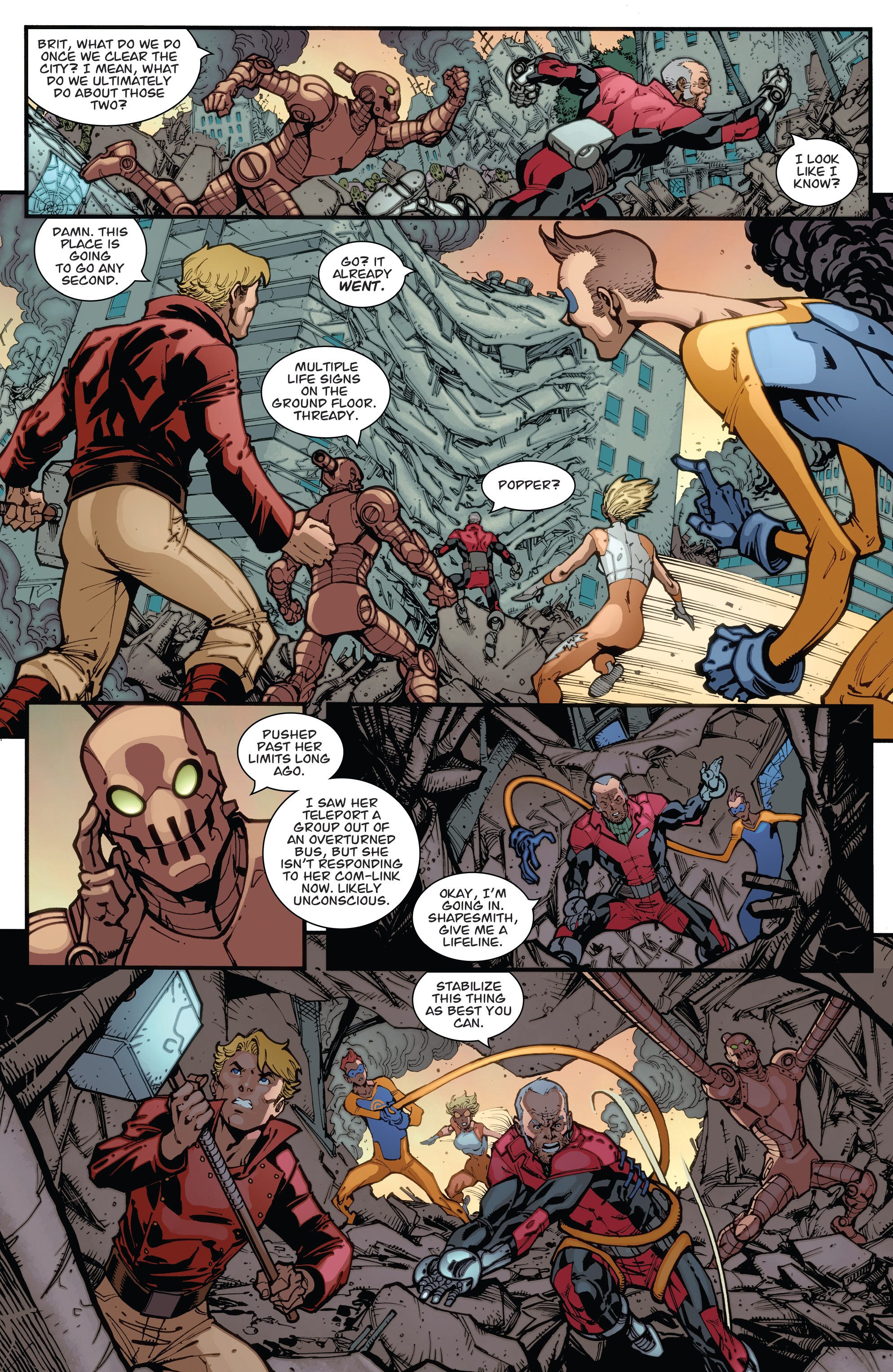 Read online Guarding the Globe (2012) comic -  Issue #6 - 5