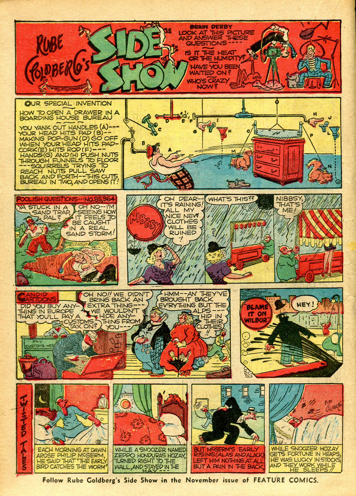 Read online Feature Comics comic -  Issue #25 - 28