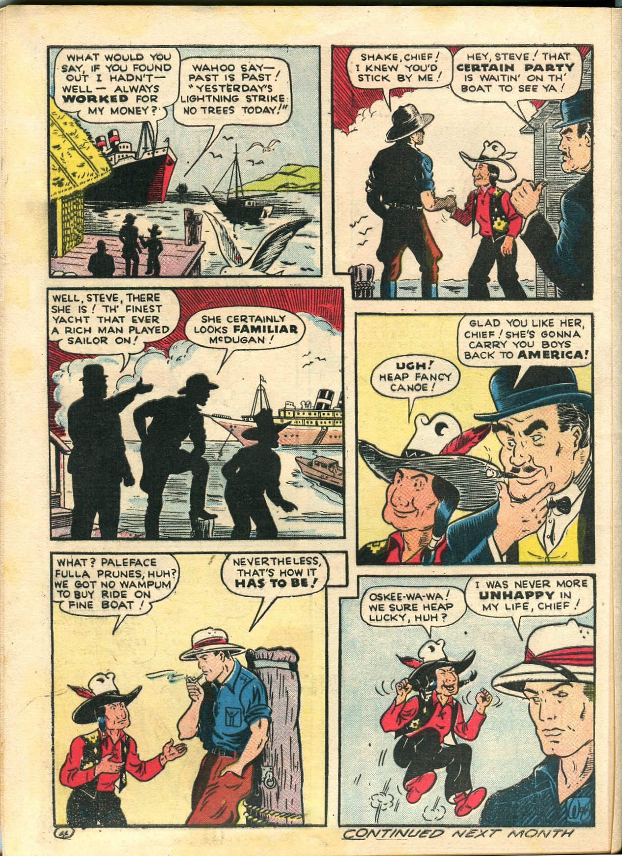 Read online Famous Funnies comic -  Issue #113 - 56