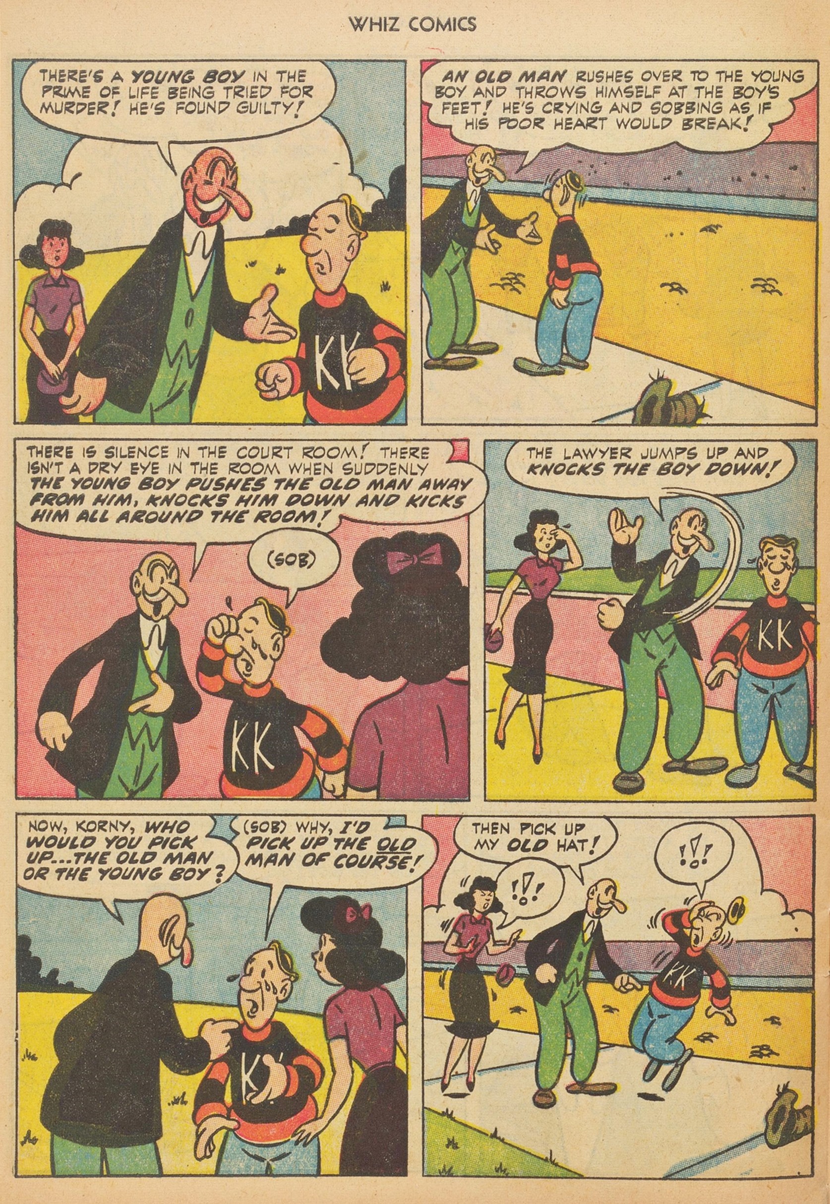 Read online WHIZ Comics comic -  Issue #153 - 28