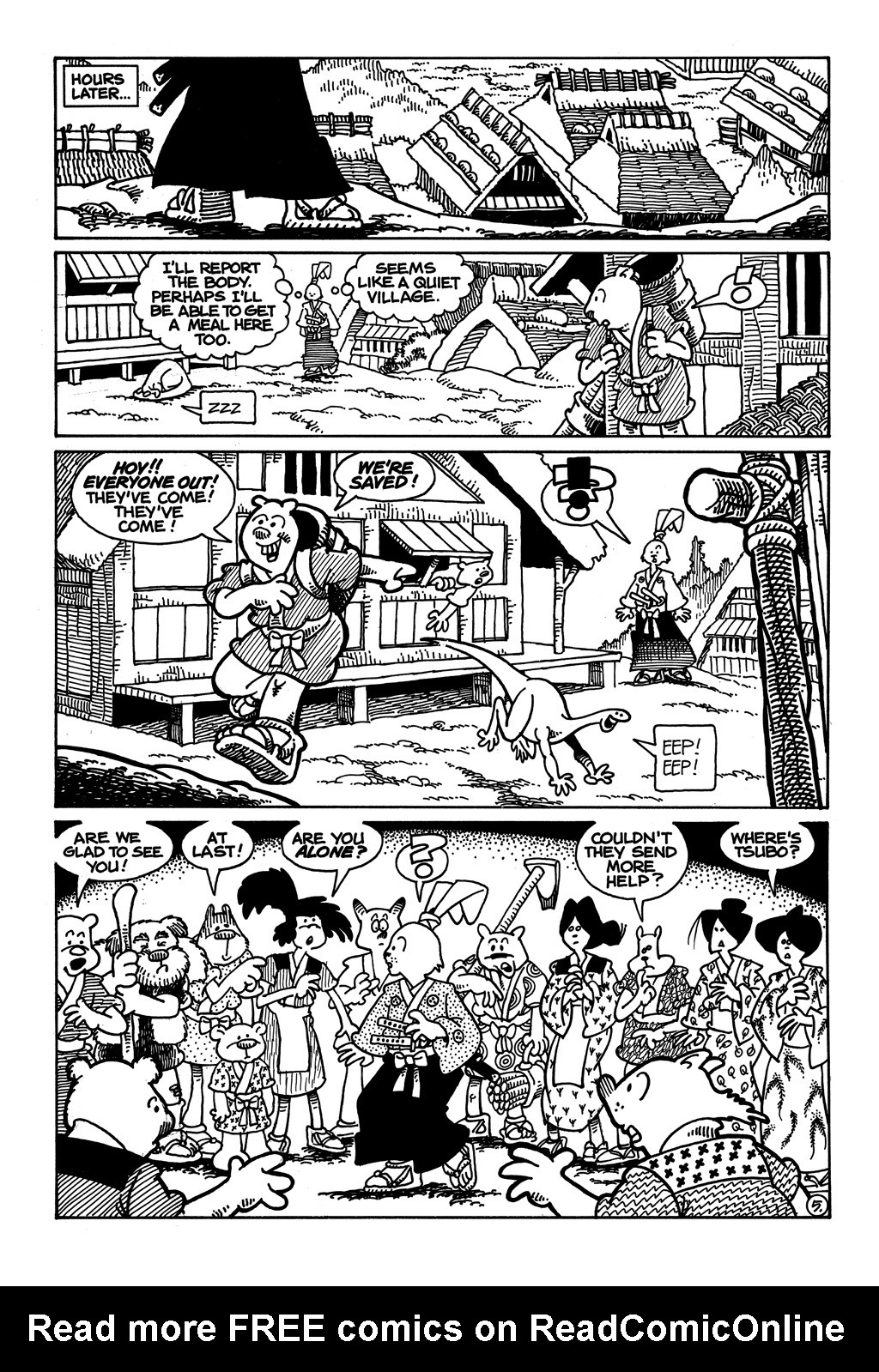 Read online Usagi Yojimbo (1987) comic -  Issue #21 - 7