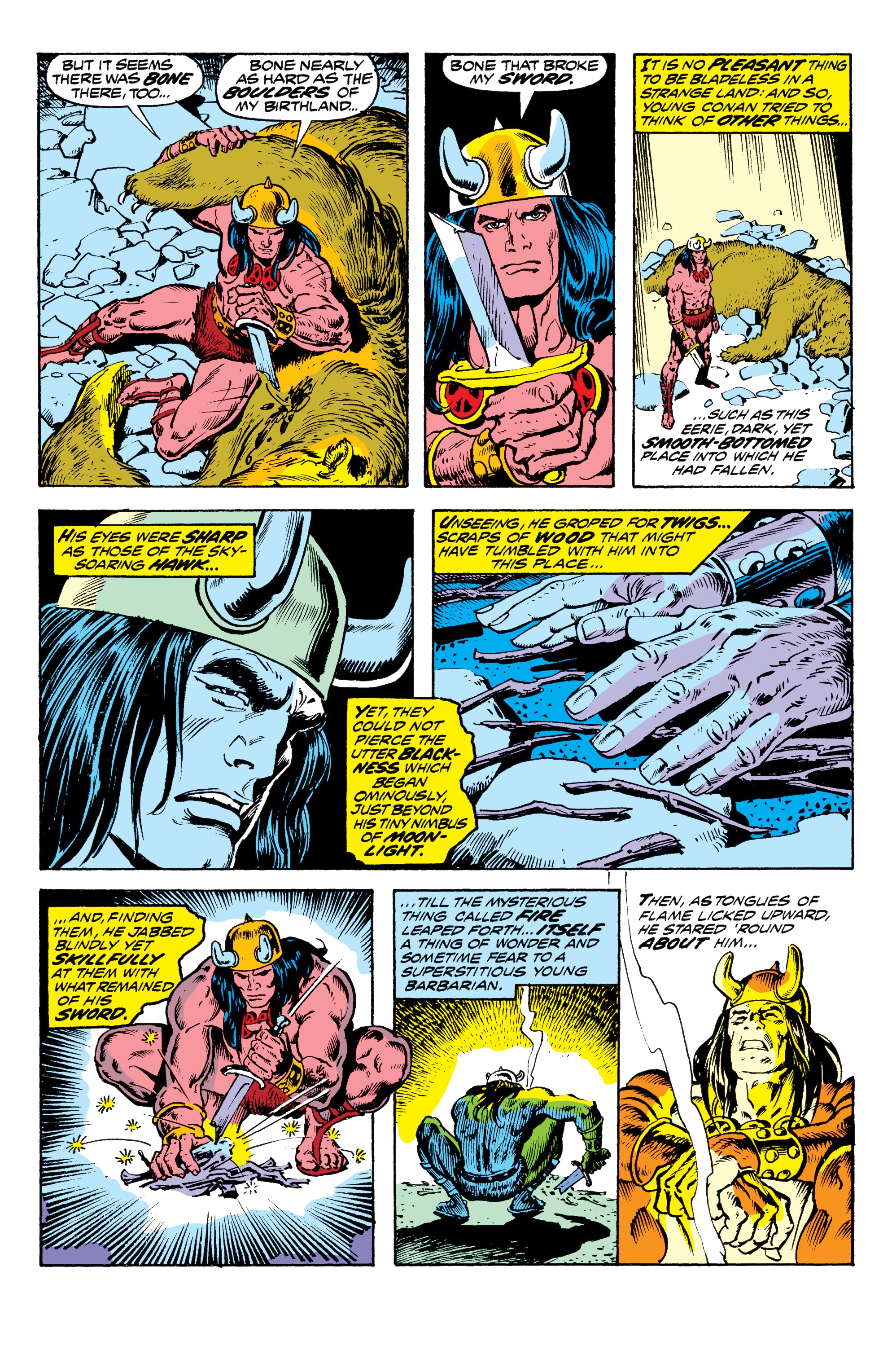 Read online Conan The Barbarian Epic Collection: The Original Marvel Years - The Curse Of The Golden Skull comic -  Issue # TPB (Part 1) - 97